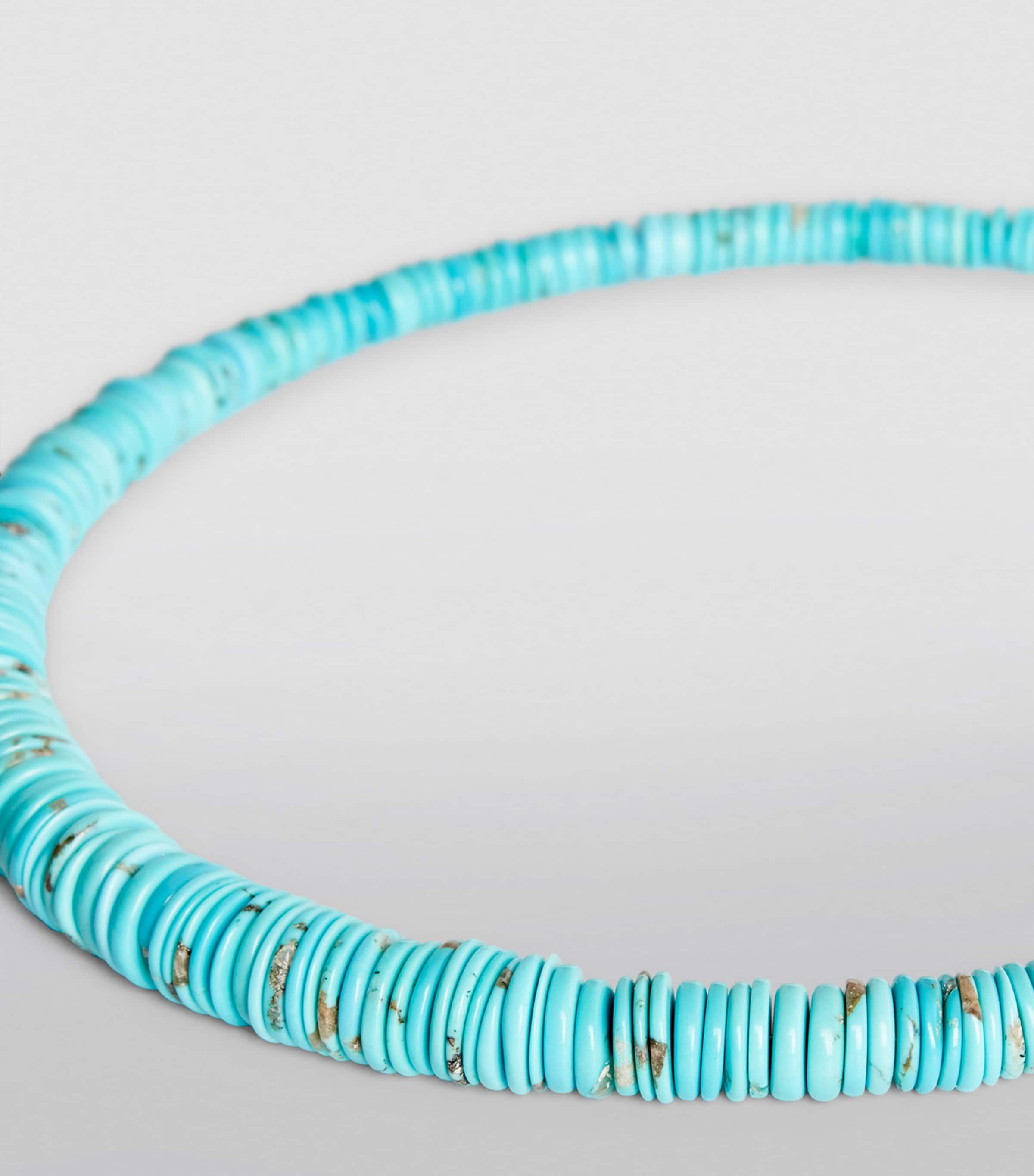 Yellow Gold and Turquoise Necklace TURQUOISE Image 2