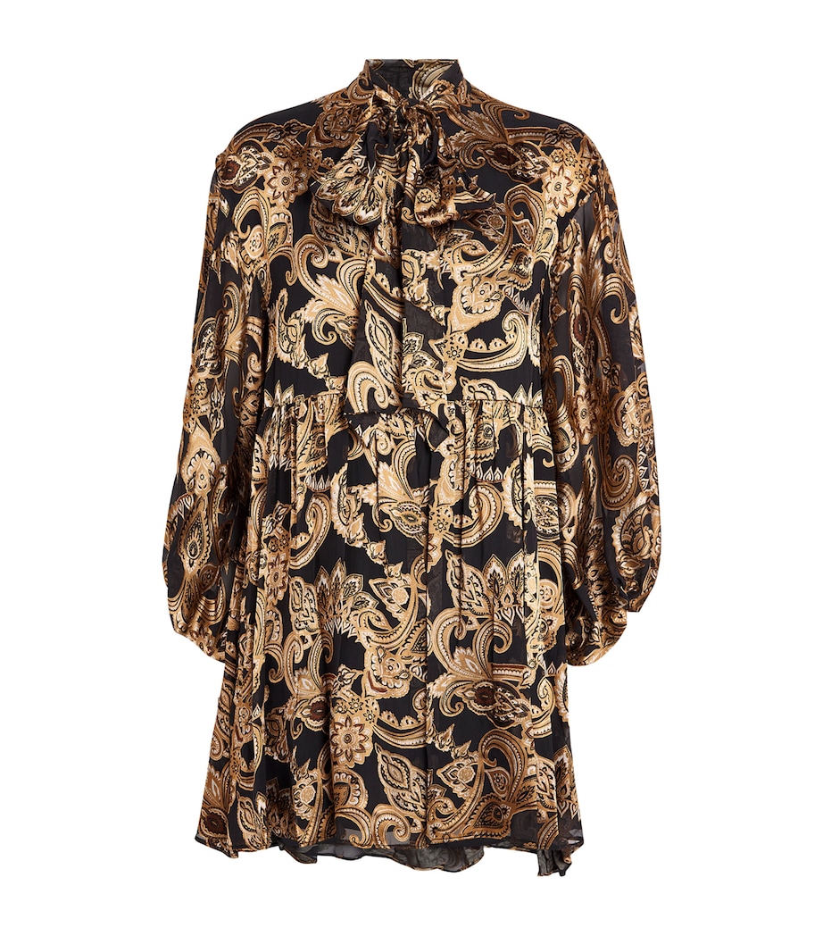 Printed Opal Mini Dress J959 SPRNG PSLY BLCK Image 1