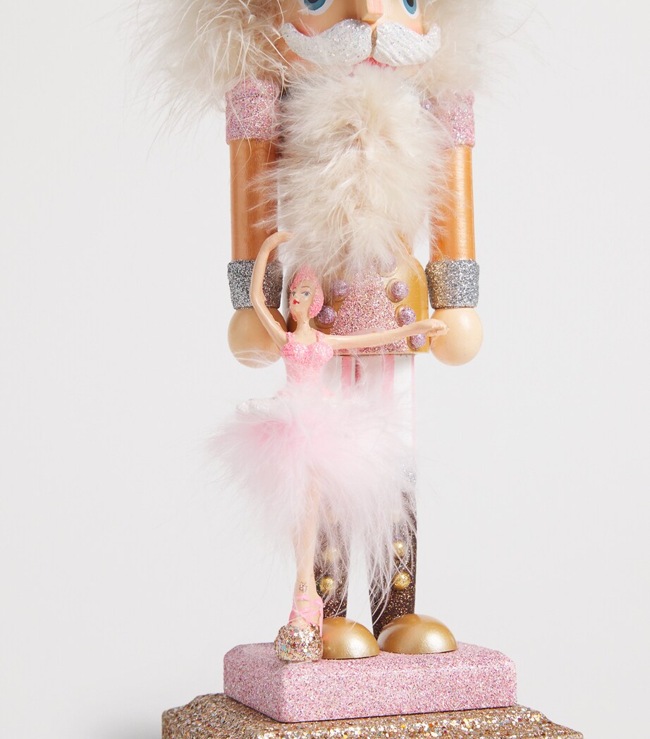 Ballet Nutcracker With A Crown Ornament (35cm) MULTI Image 2