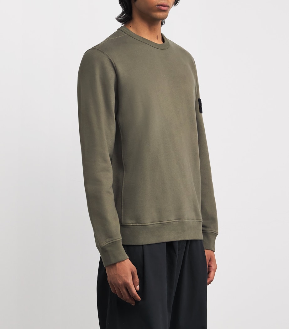 Cotton Compass Logo Sweatshirt V0054 Image 3