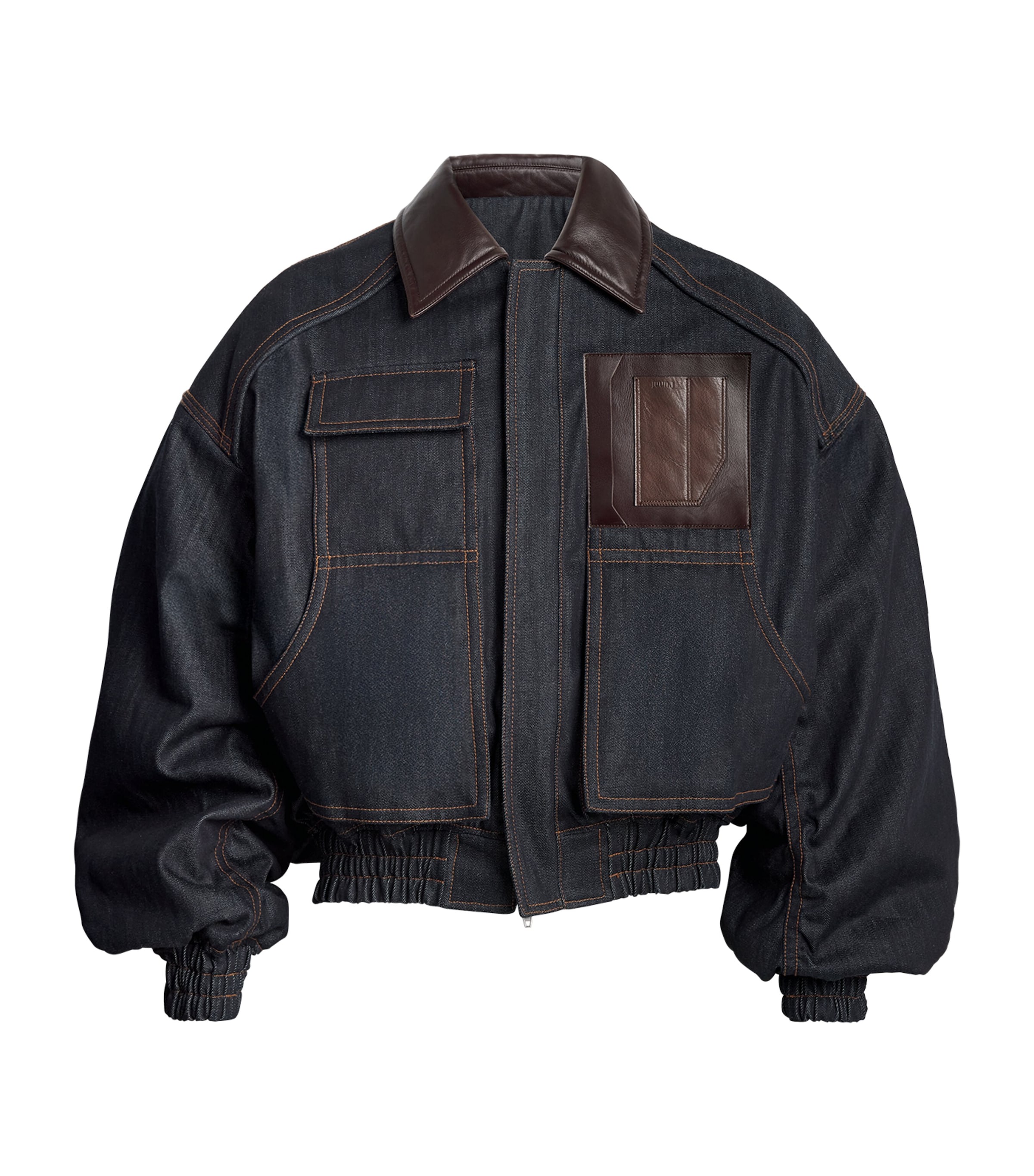 Denim MA-1 Jacket BLUE P Image 1