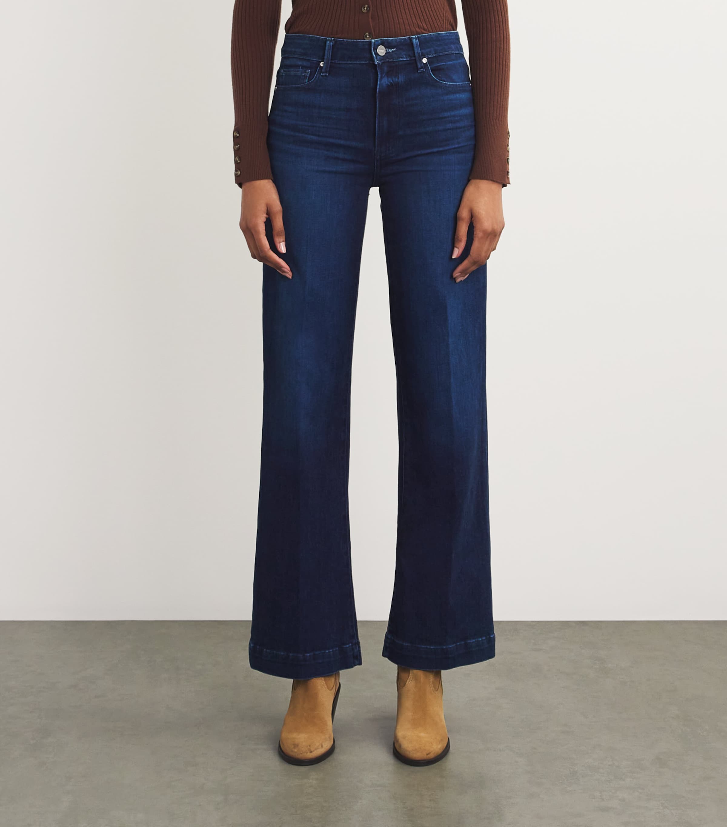 Leenah Wide-Leg Jeans PRALINE Image 3