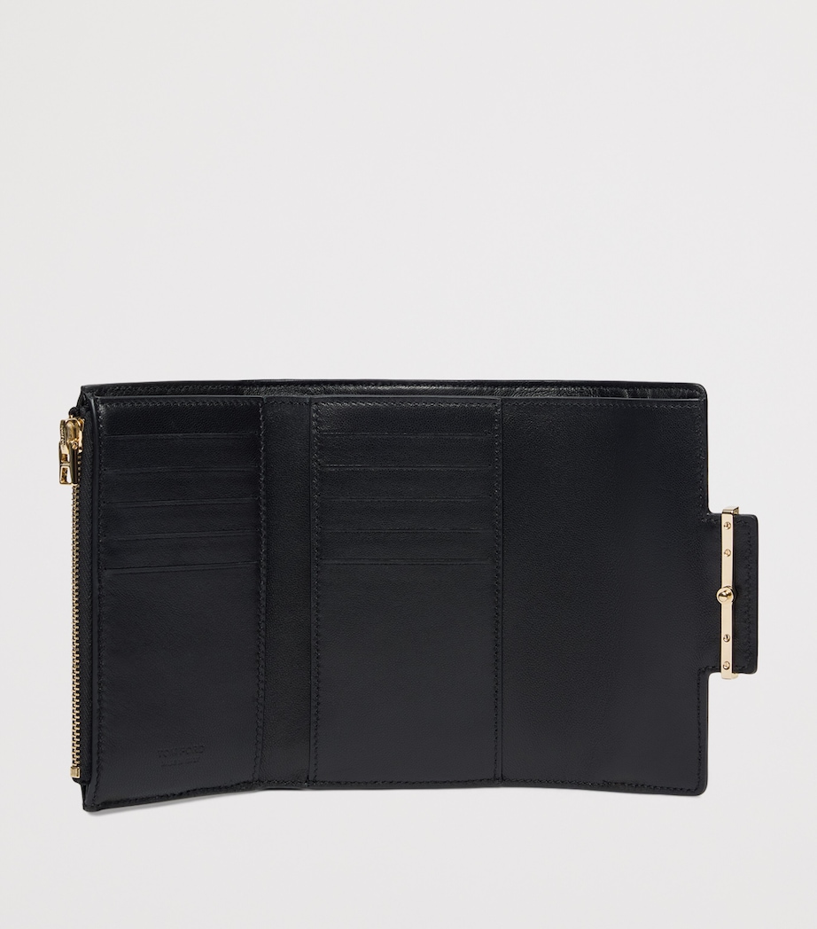 TOM FORD Croc-Embossed Leather Wallet Naa Image 3