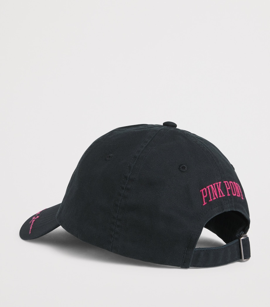 Polo Pony Baseball Cap POLO BLACK Image 3