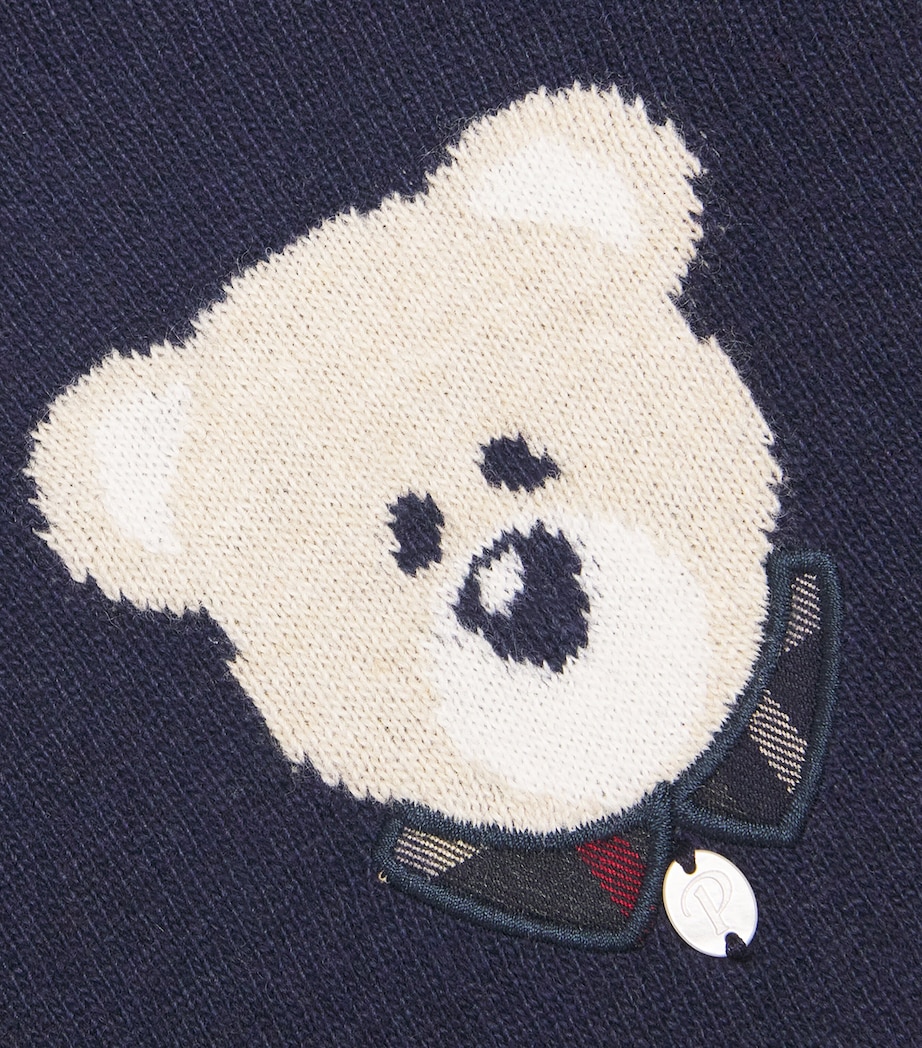 Patachou Bear Jacquard Sweater (1-24 Months) Image 3