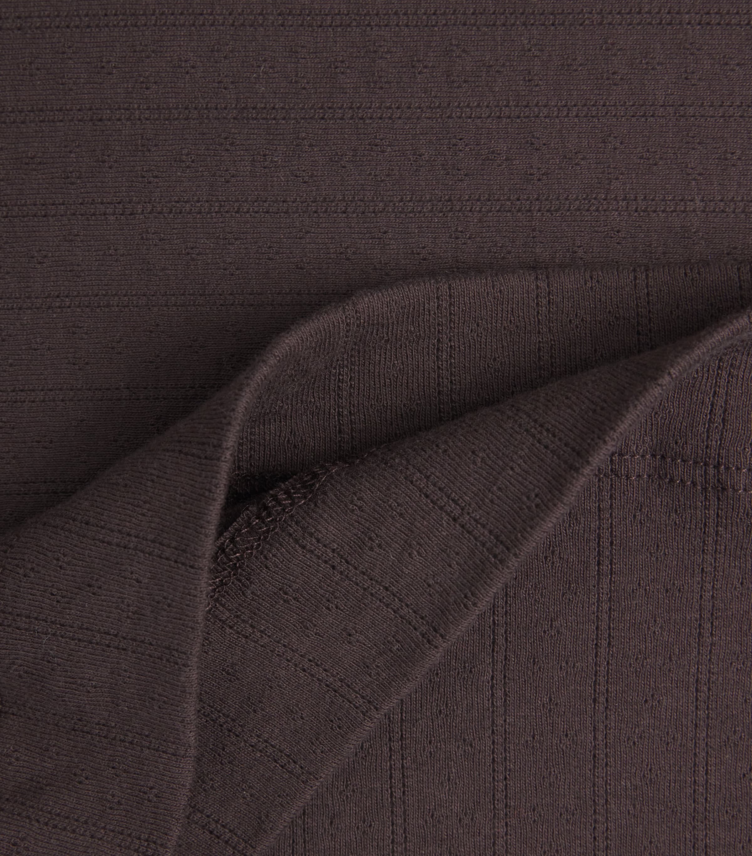 Cotton Pointelle Lounge Trousers CHOCO Image 5