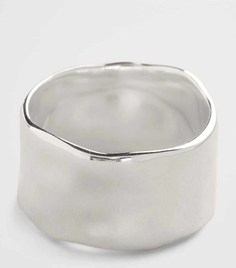 Monica Vinader Sterling Silver Siren Me Bold Ring Sterling Silver Image 4