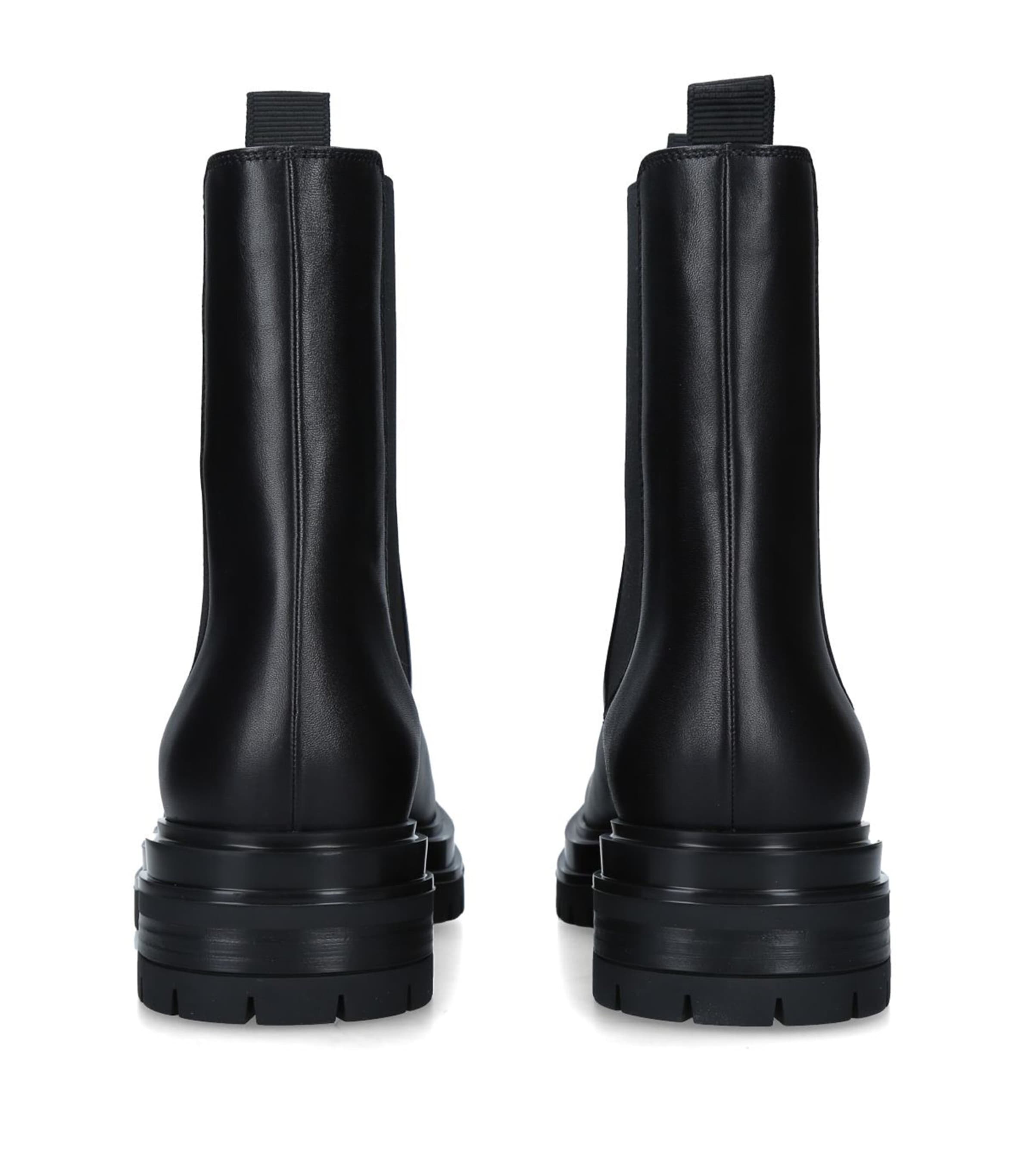 Gianvito Rossi Leather Chester Boots Black Image 2