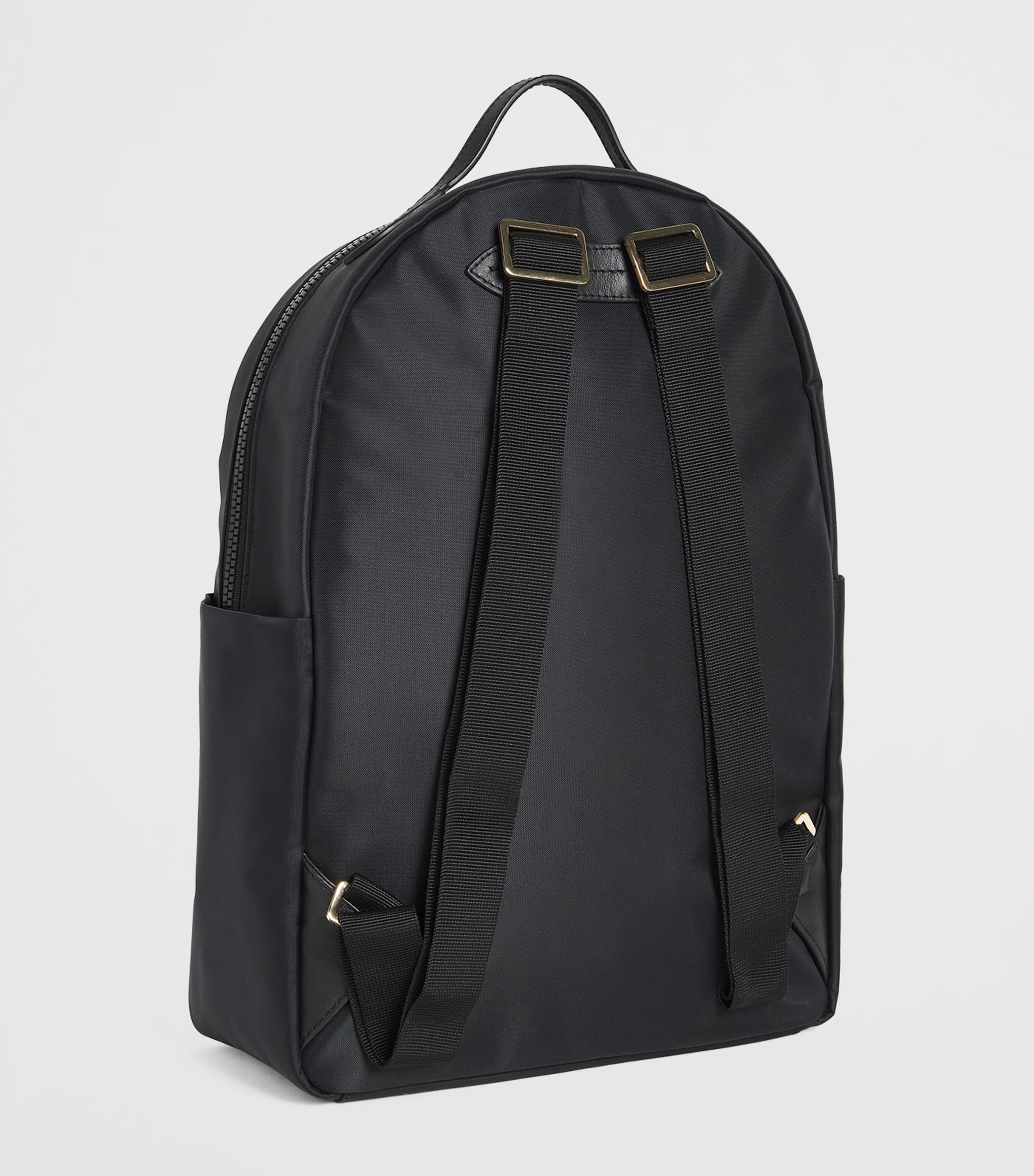 Harrods Nylon Backpack Black Image 2