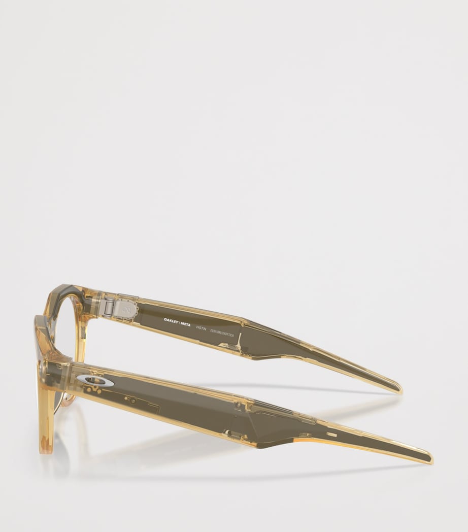 Oakley x Meta HSTN Transitions AI Sunglasses Yellow Image 3