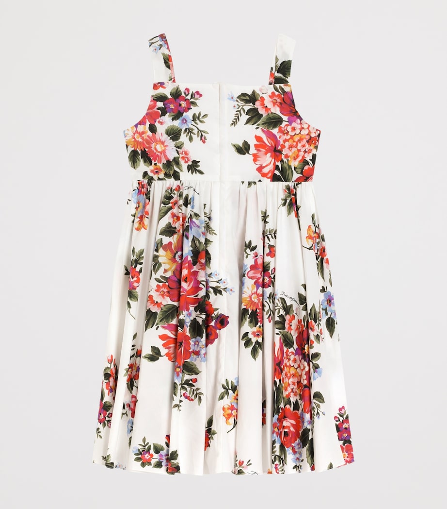 Dolce&Gabbana Kids Floral Summer Dress (8-12+ Years) Mazz.fiori F.b Image 2