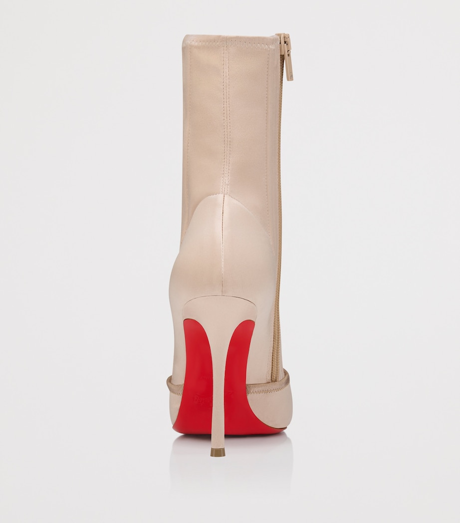 Christian Louboutin Pavlova Leather-Satin Boots 100 Image 3