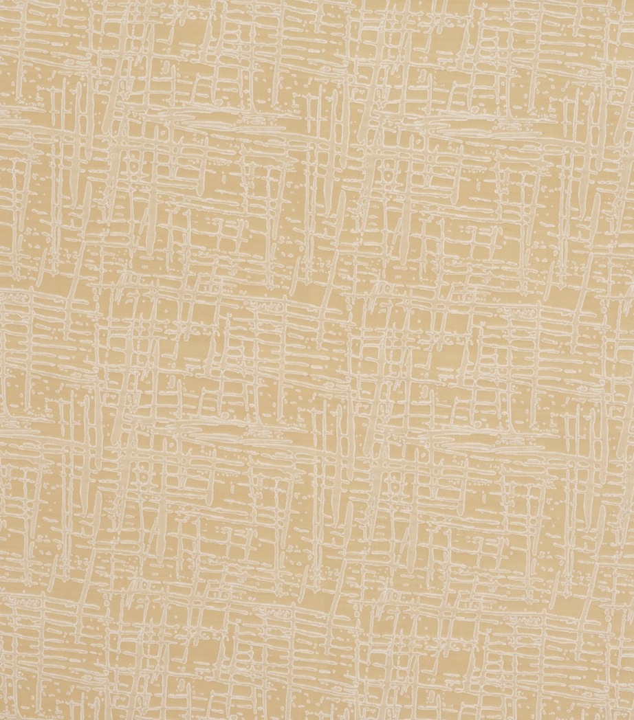 Celso De Lemos Egyptian Cotton-Silk Partition King Duvet Cover (260cm x 220cm) Miel Image 5