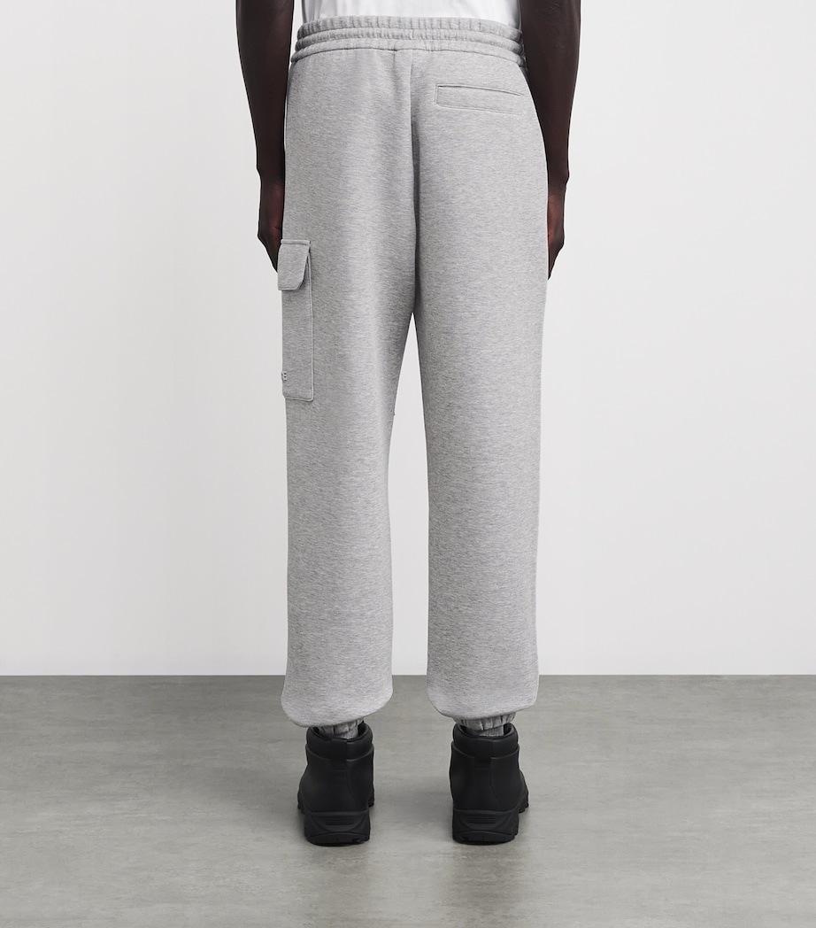 Cotton-Blend Marvin Cargo Sweatpants LT GREY MX A Image 4