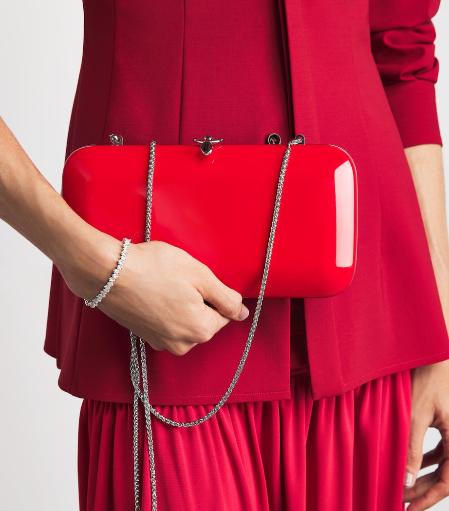 Jeffrey Levinson Finley Clutch Bag Red Image 2