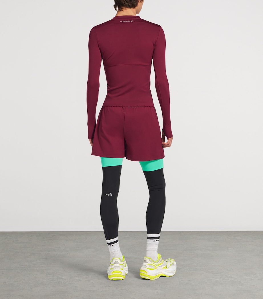 Balenciaga Mens Technical Long-Sleeve T-Shirt Image 3