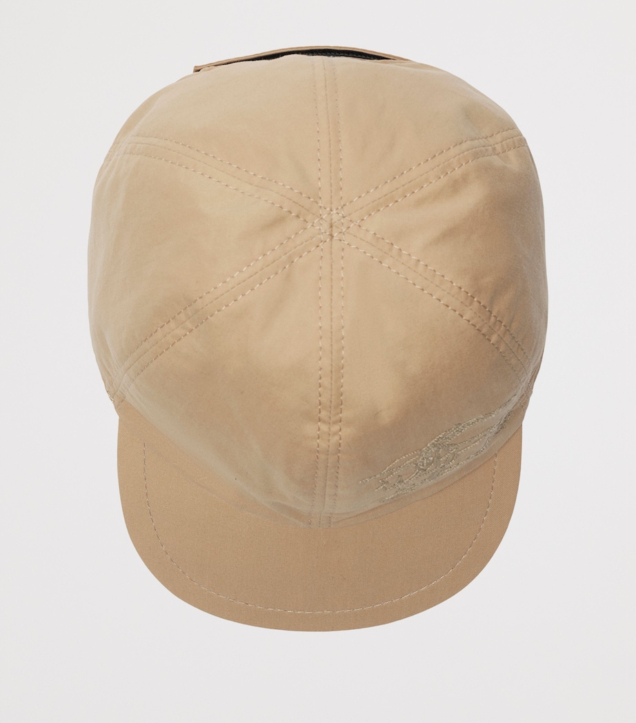 Cotton Reversible Baseball Cap SAND IP CHECK Image 5