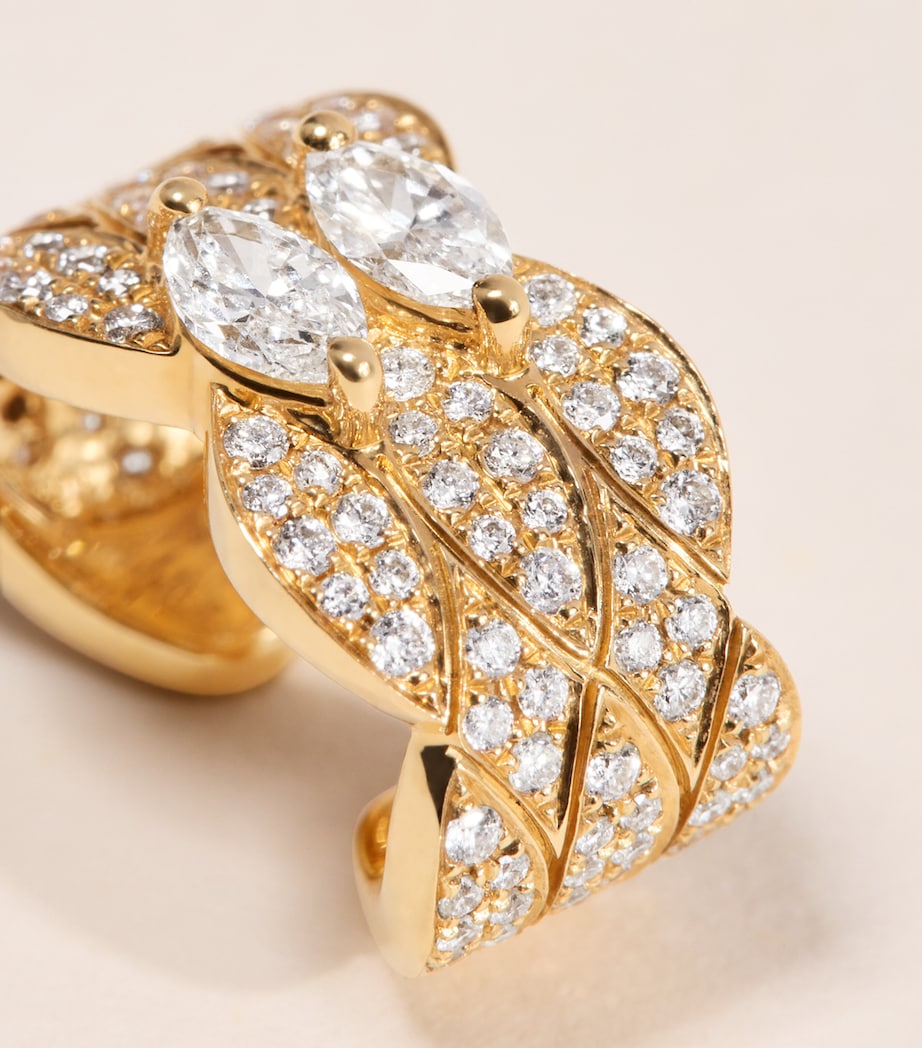 Anita Ko Yellow Gold and Diamond Talitha Ear Cuff Yellow Gold Image 4