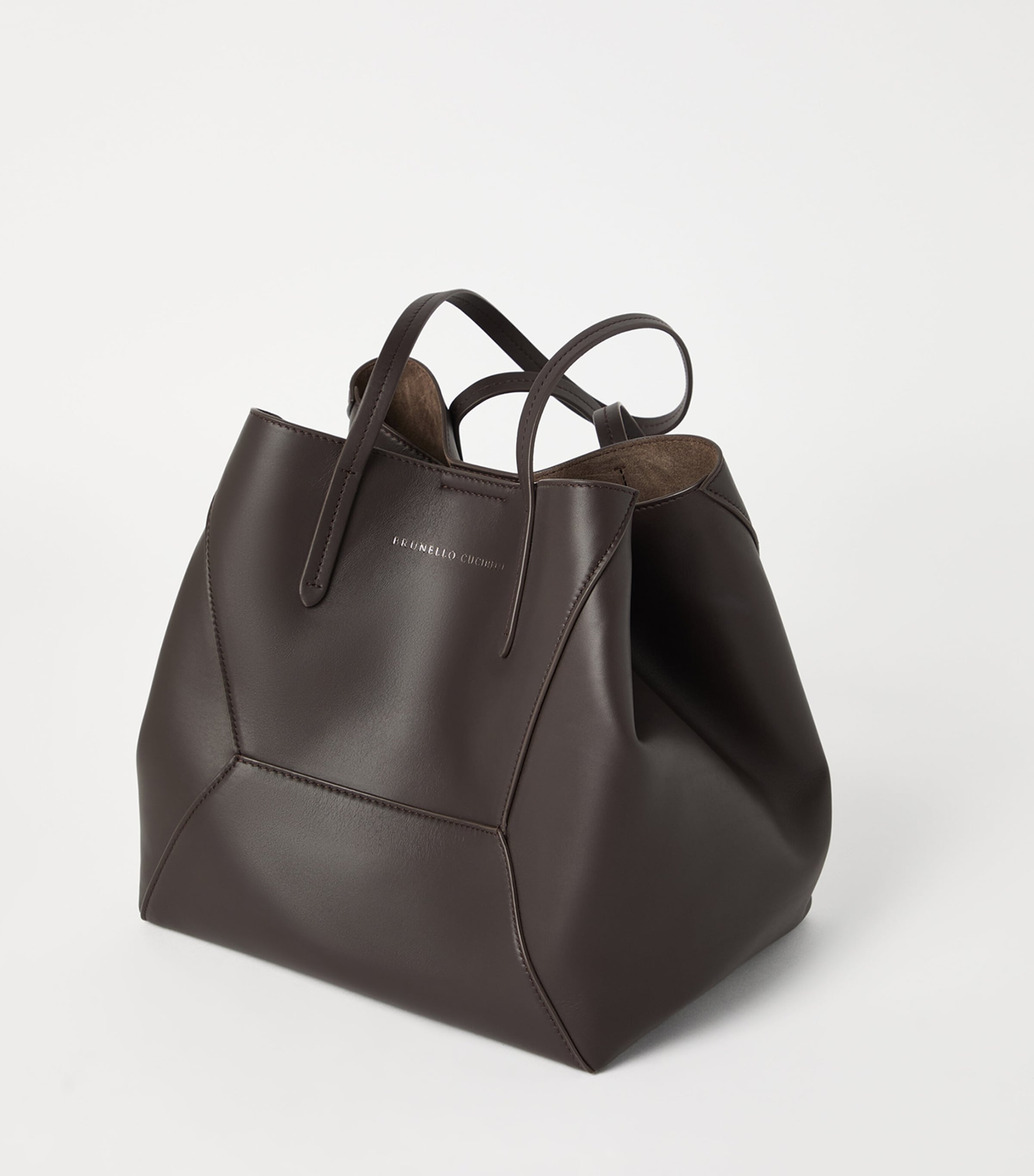 Small Calfskin BC Duo Tote Bag C8279 Image 5