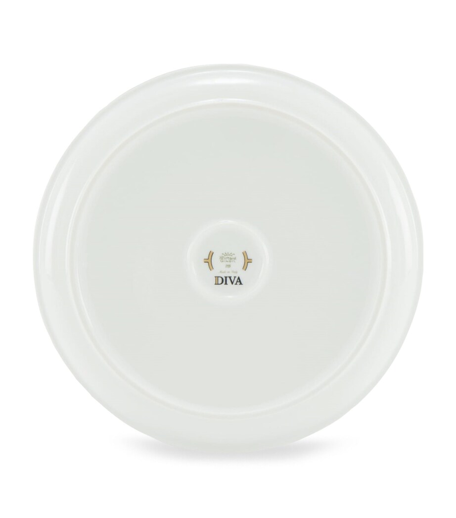 Porcelain Colonna Diva Celeste Fruit Holder (24cm) G00134903 Image 2