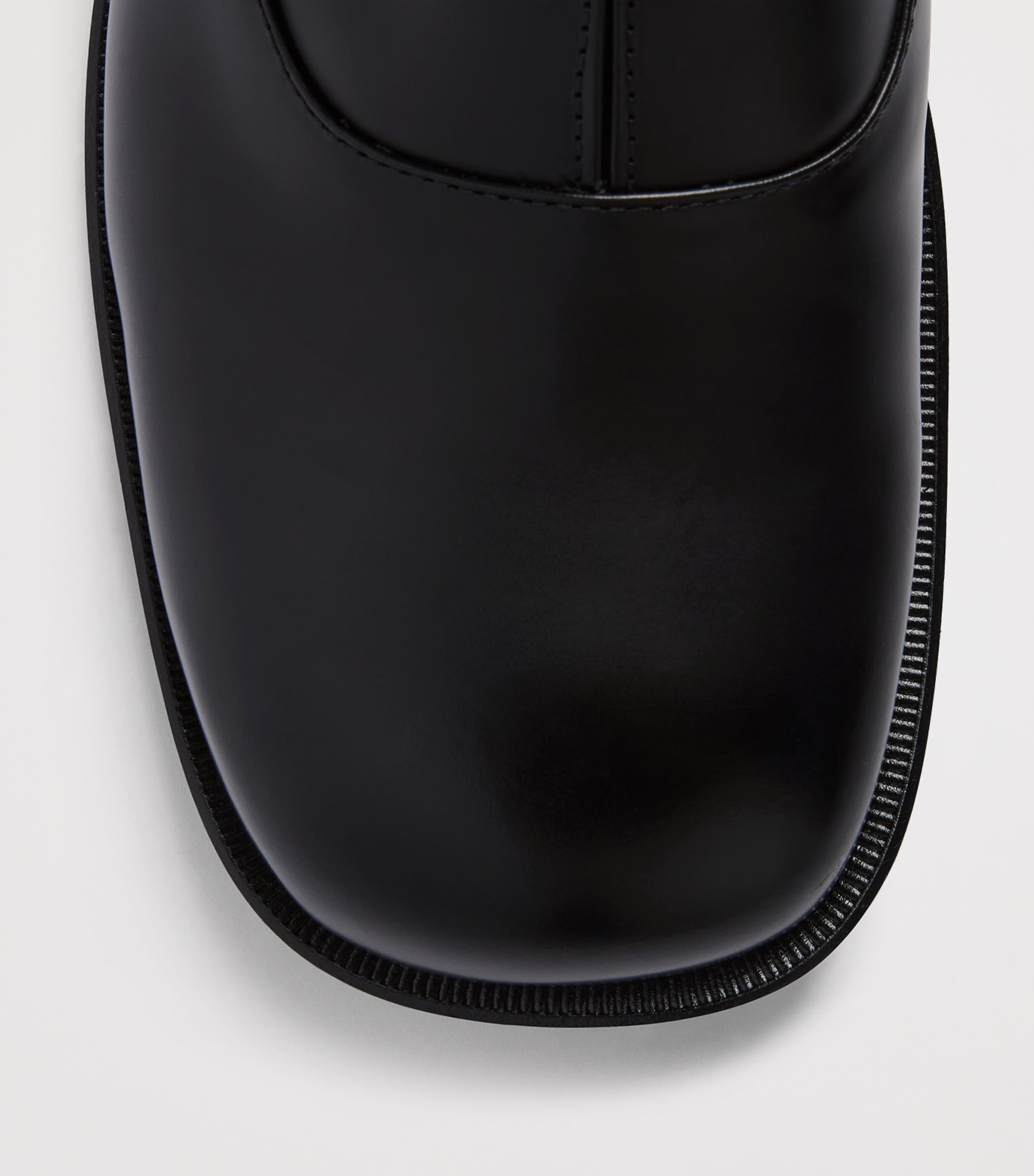 AMI Paris Leather Monk Strap Shoes Noir Image 6