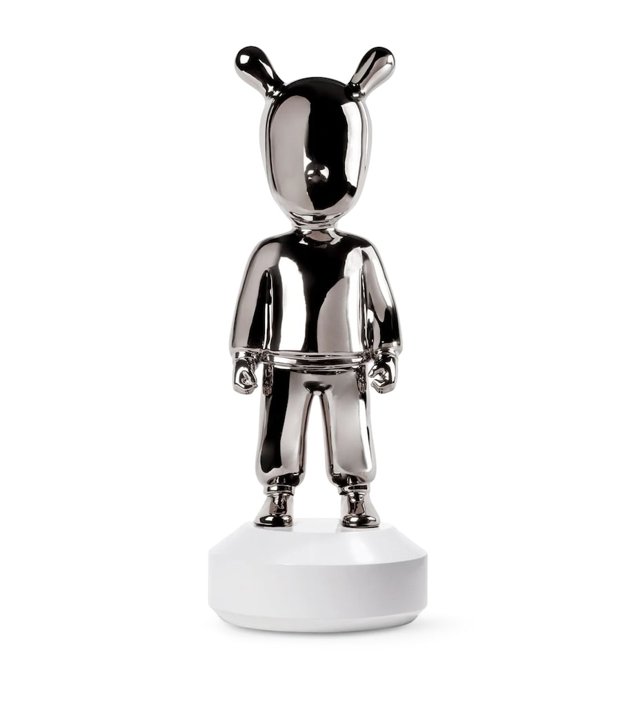 Big The Silver Guest Figurine WHITE & SILVER Image 1
