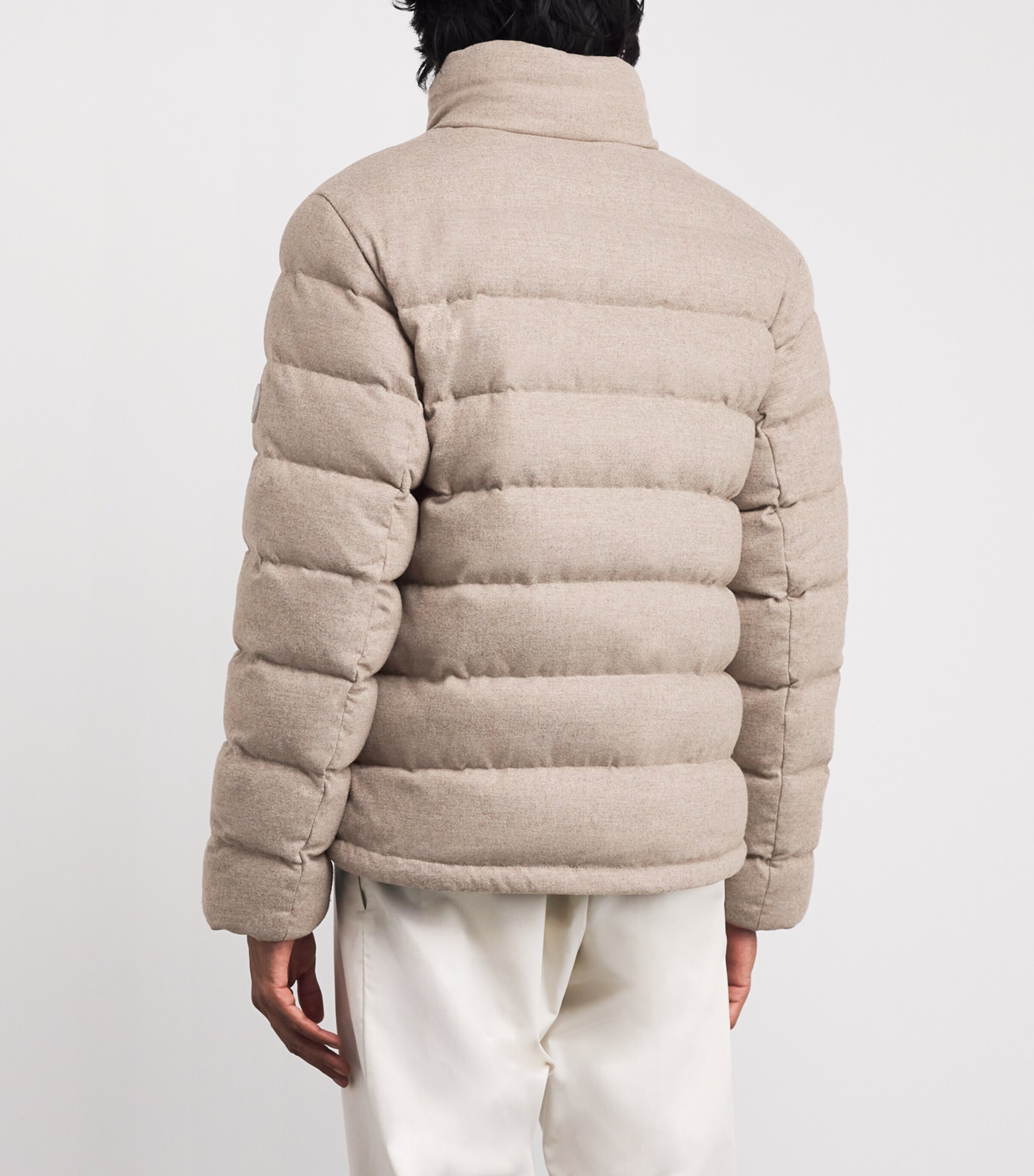 Down Hugh Quilted Jacket 812-MOON ROCK Image 4