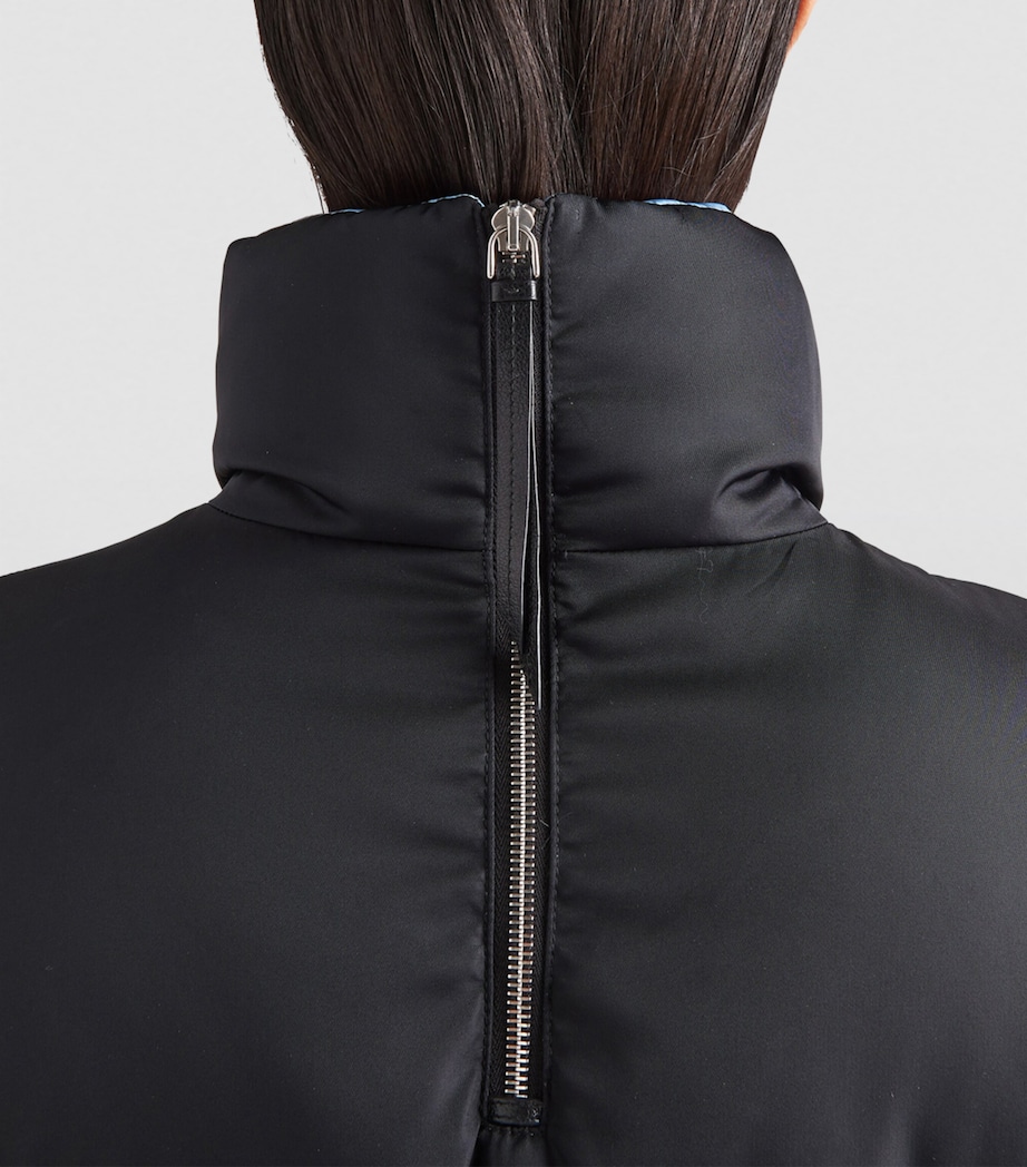 Collared Puffer Jacket F0002 Image 5