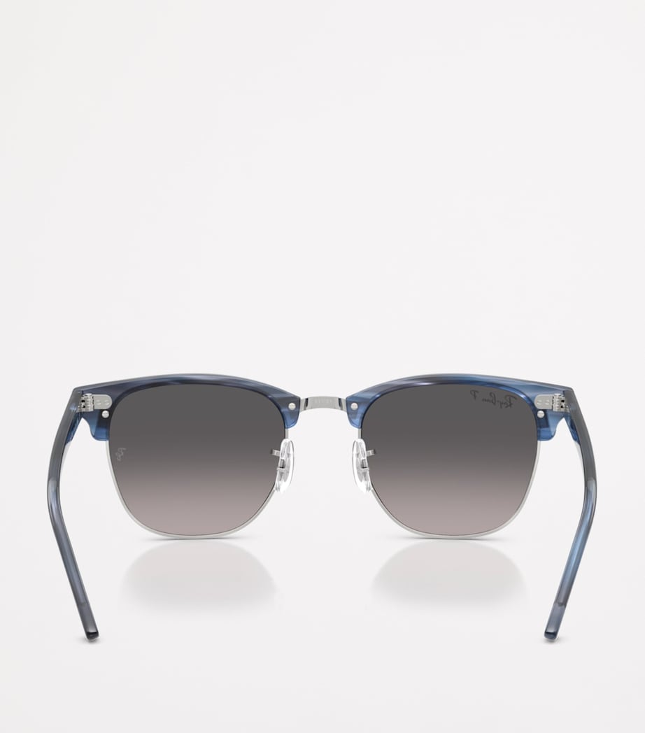 RB3016 Clubmaster Square Sunglasses 1434M3 Image 4
