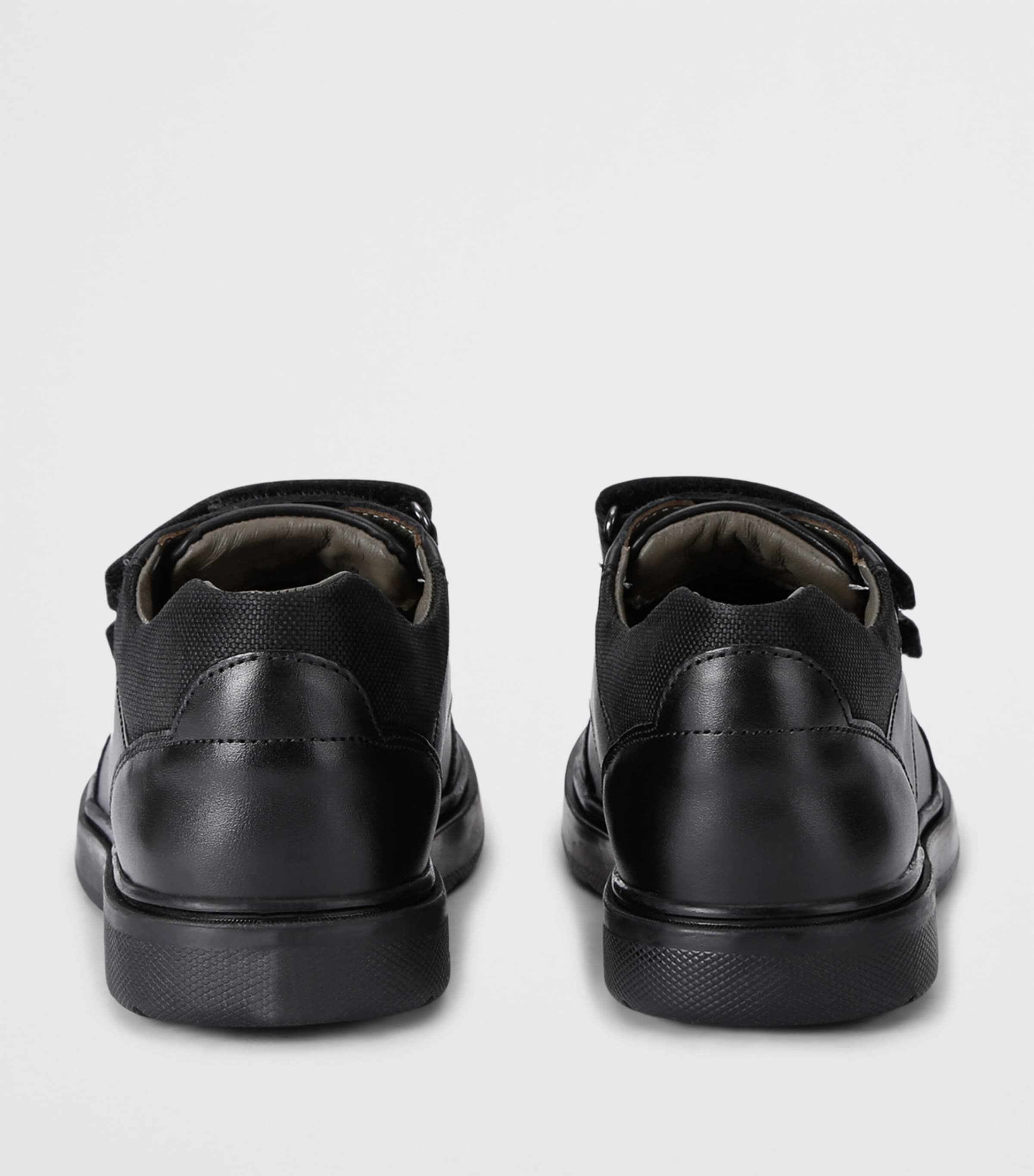 Leather J Riddock Shoes BLACK Image 2