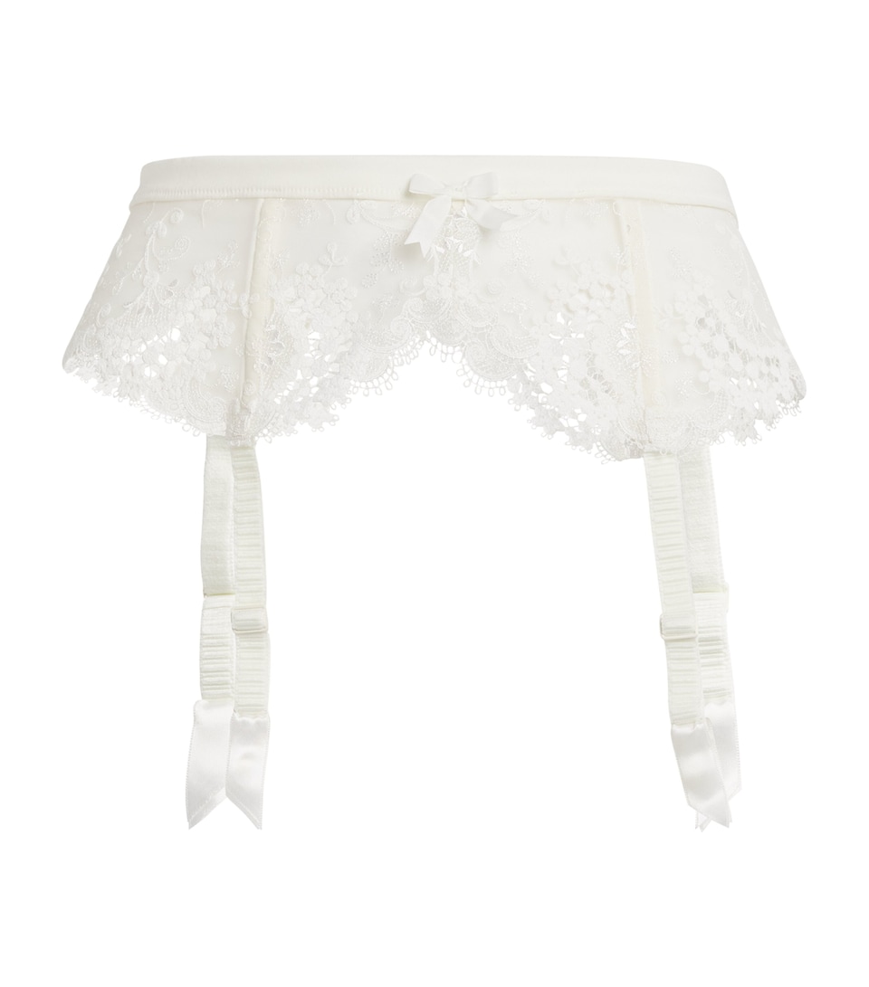 Simone Perele Lace Wish Garter Belt Naturel