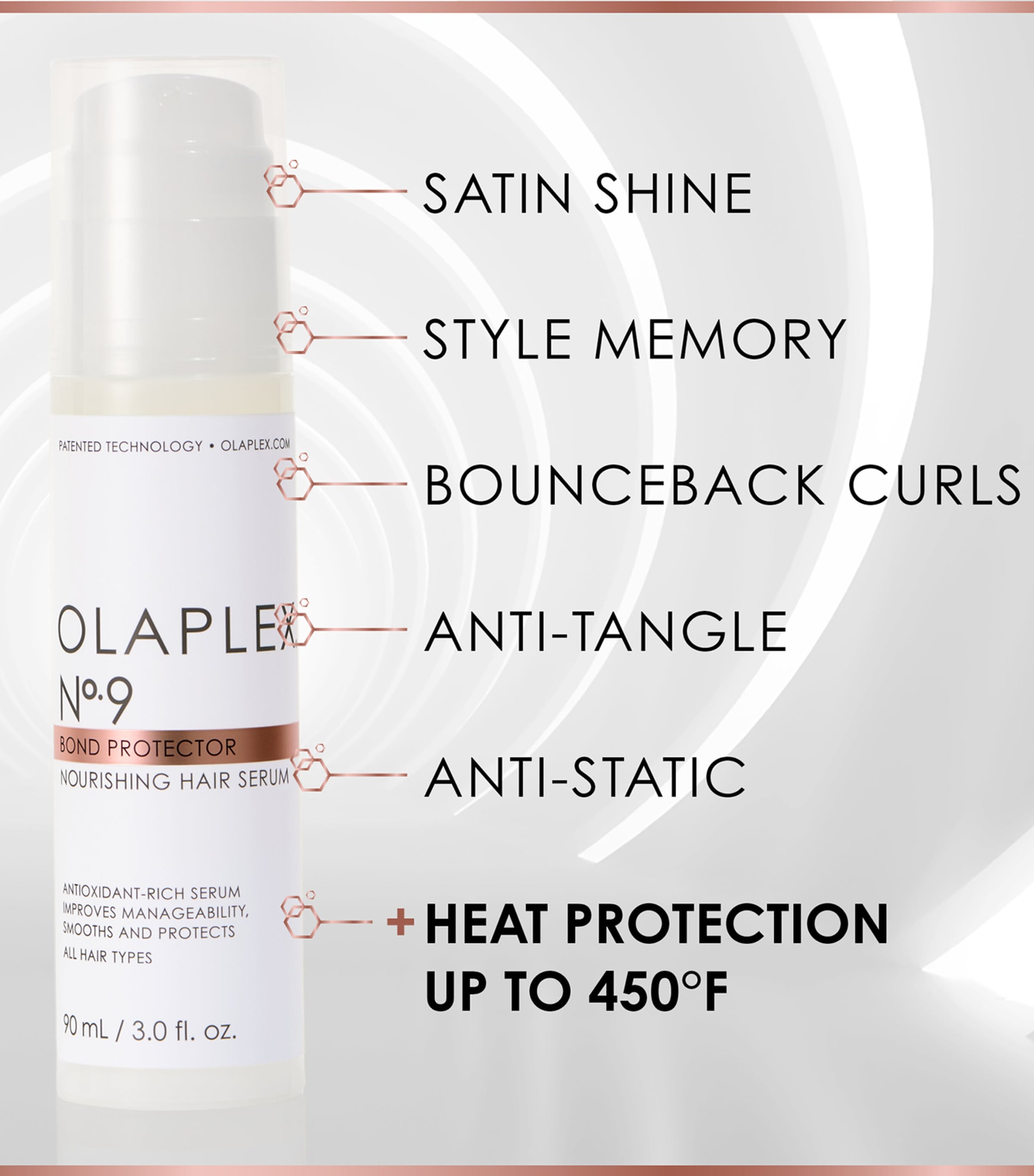 No. 9 Bond Protector Nourishing Hair Serum (90ml) NO COLOUR Image 4