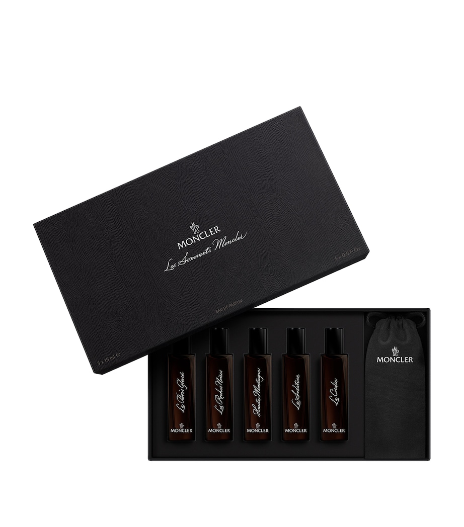 Moncler Les Sommet Eau de Parfum Fragrance Gift Set (5 x 15ml) Image 2