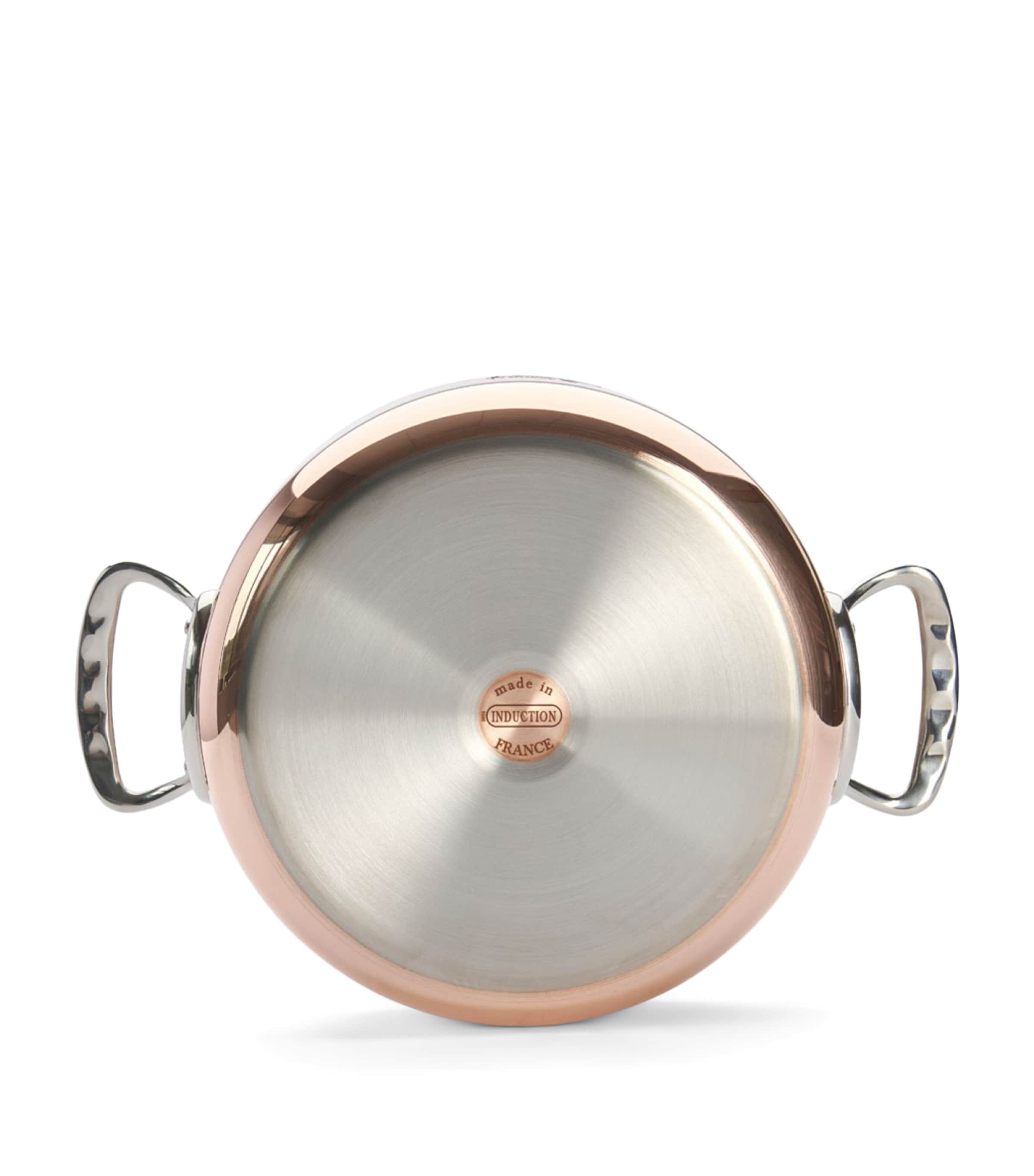 De Buyer Copper Prima Matera Sauté Pan and Lid (28cm) Copper Image 5