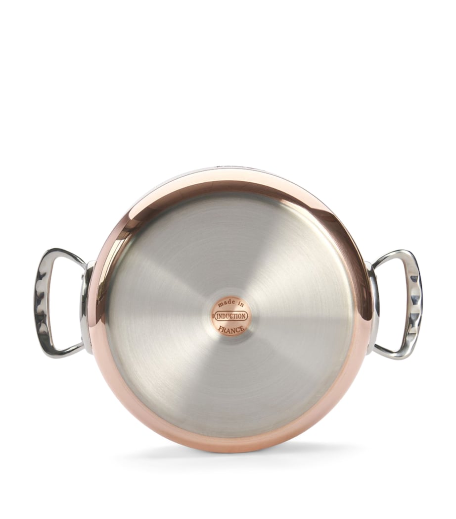 De Buyer Copper Prima Matera Sauté Pan and Lid (28cm) Copper Image 5