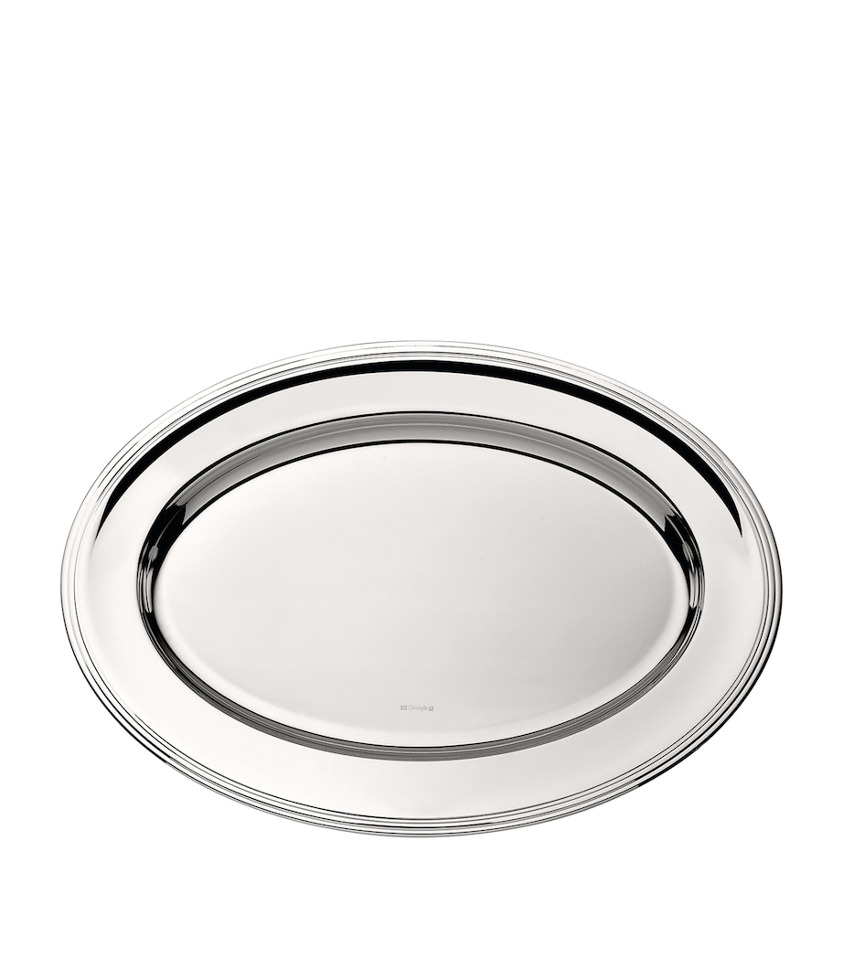 Albi Oval Platter (45cm) SILVER Image 1