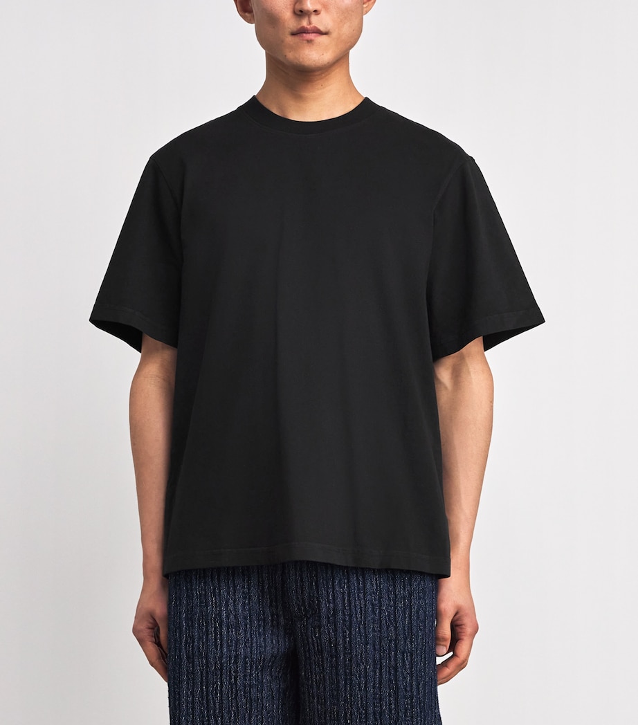 Cotton Asha T-Shirt BLACK Image 3