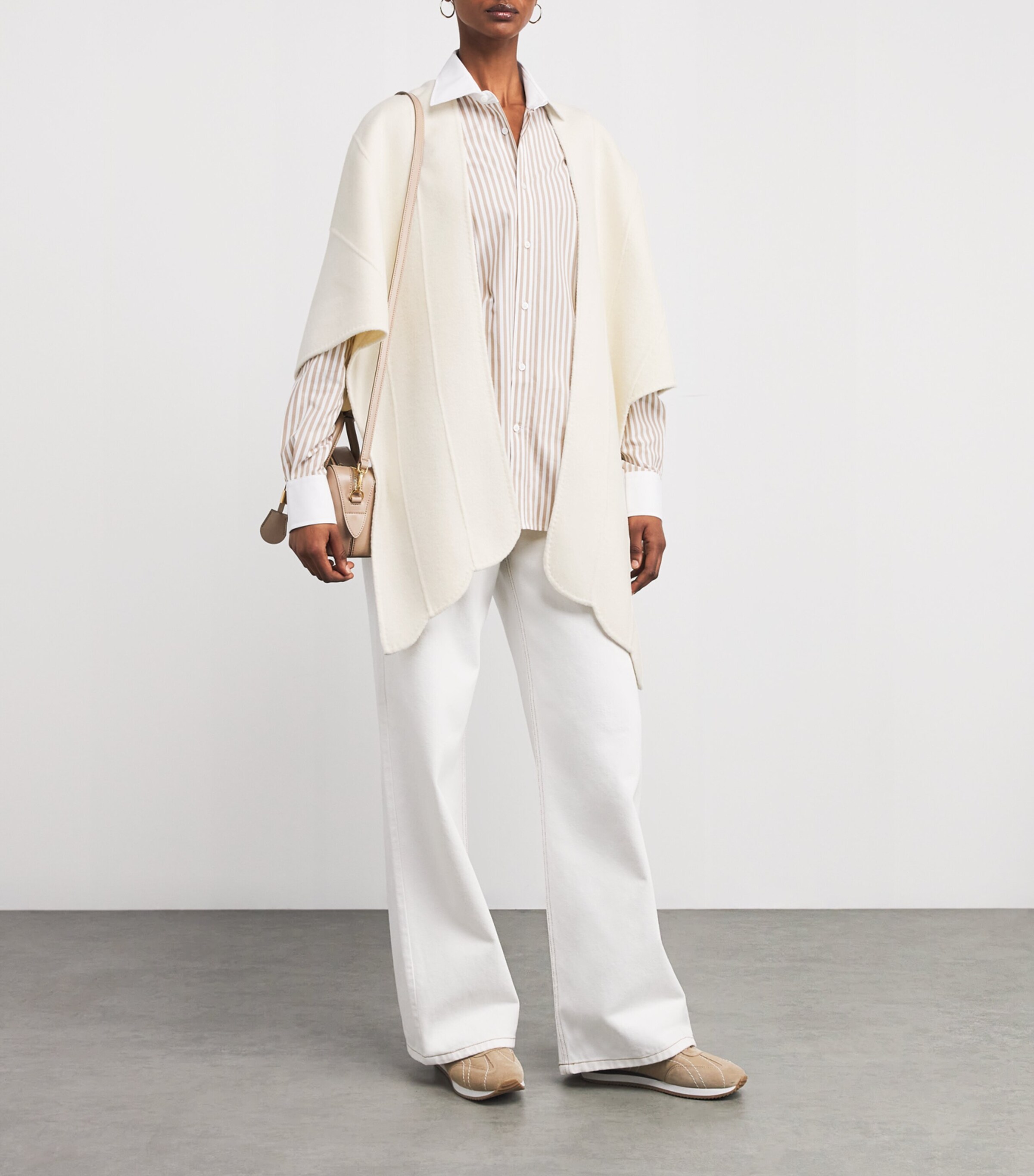 Cashmere Stole PEARL Image 2