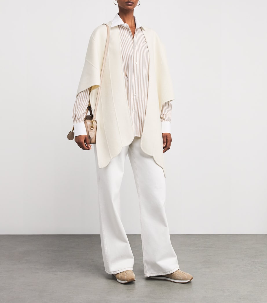 Cashmere Stole PEARL Image 2