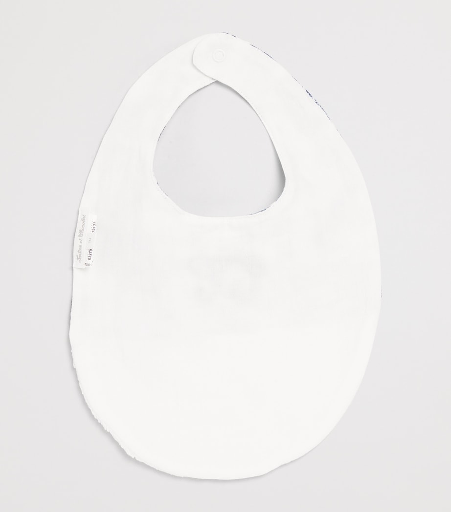 Cotton Two-Tone Bib 04MARINE Image 2