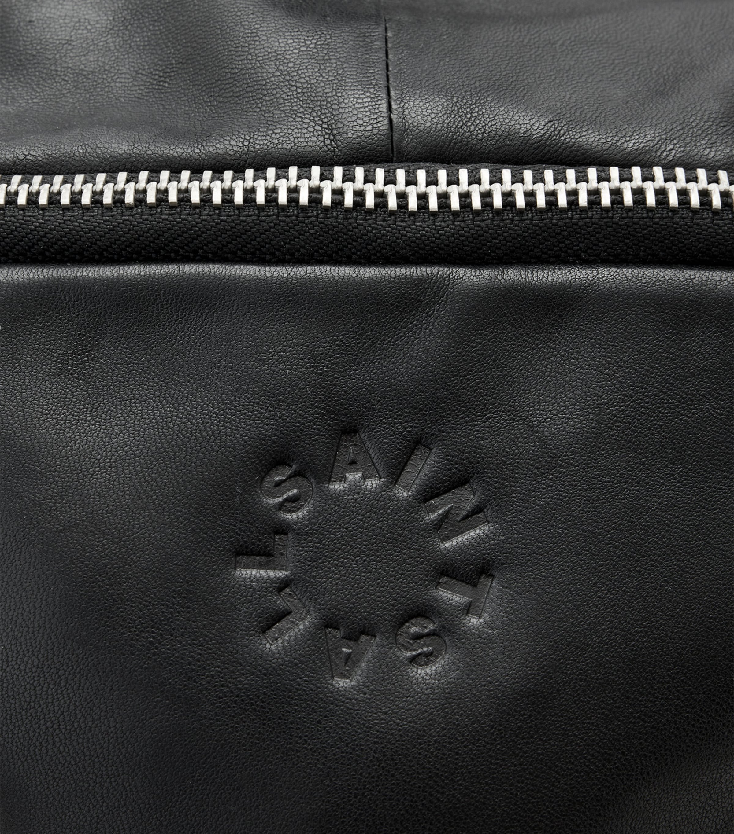 Leather Finn Backpack BLACK Image 5