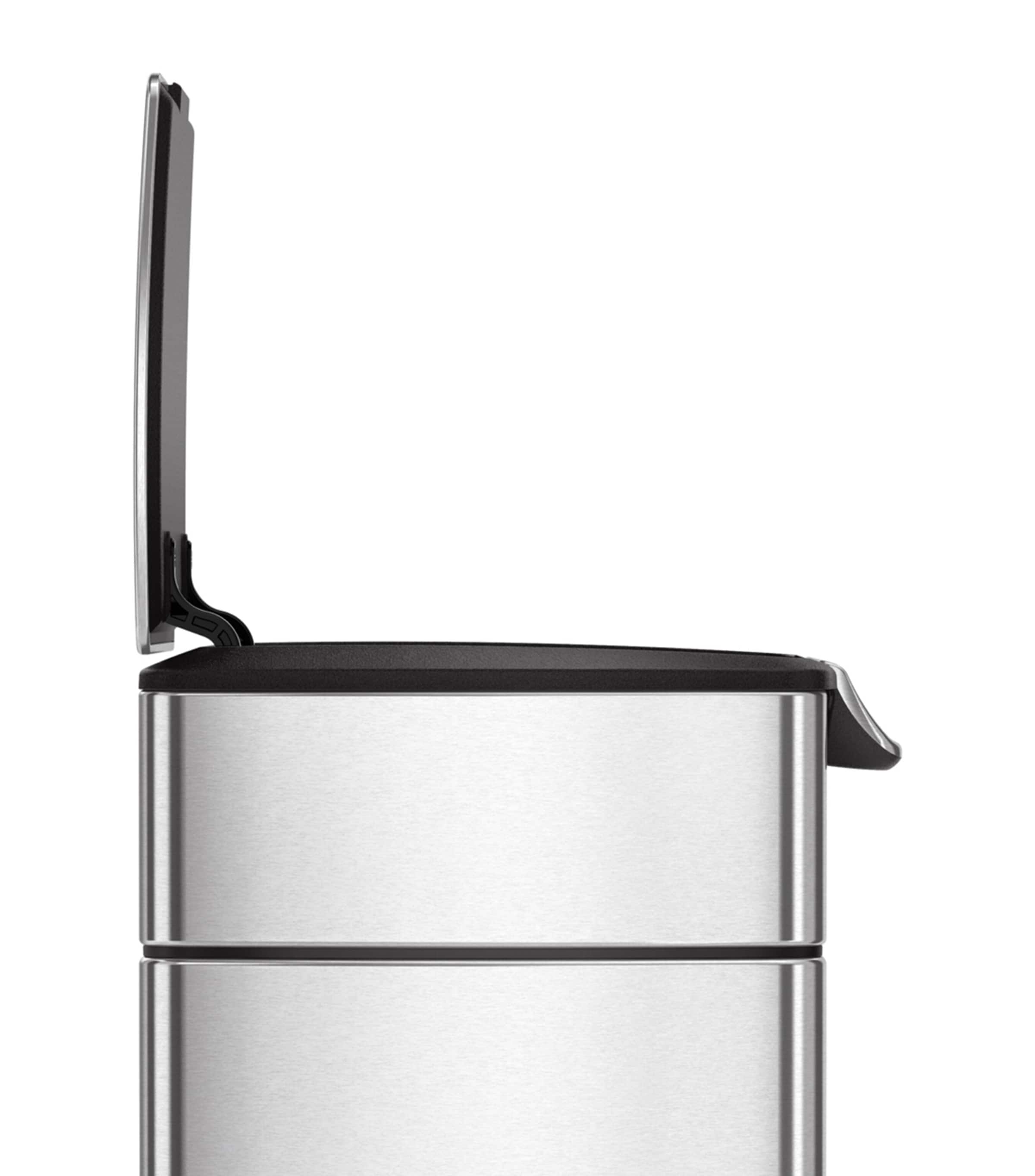 Touch Bar Bin (30L) BRUSHED Image 6