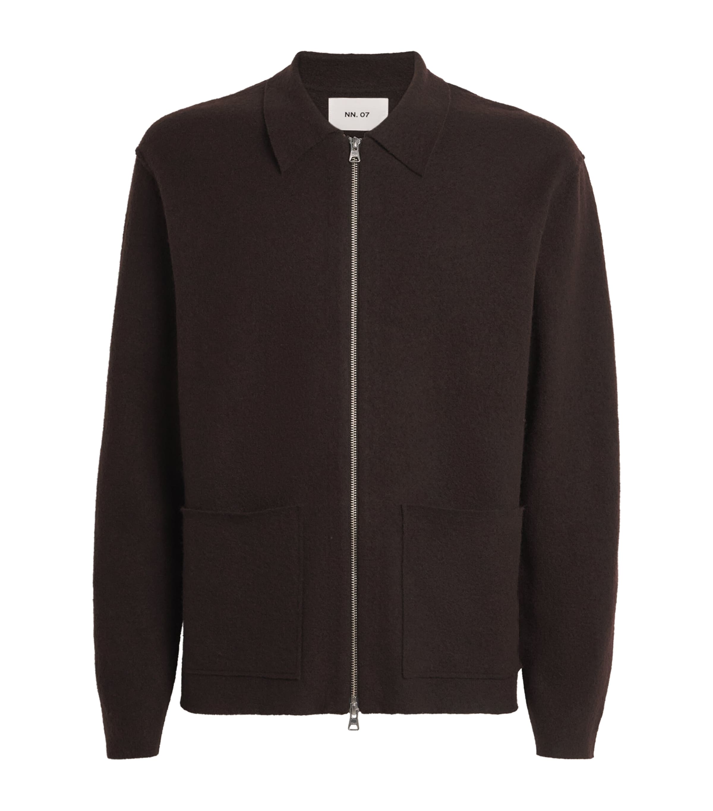 Wool Jonas Overshirt DUSKY PORT Image 1
