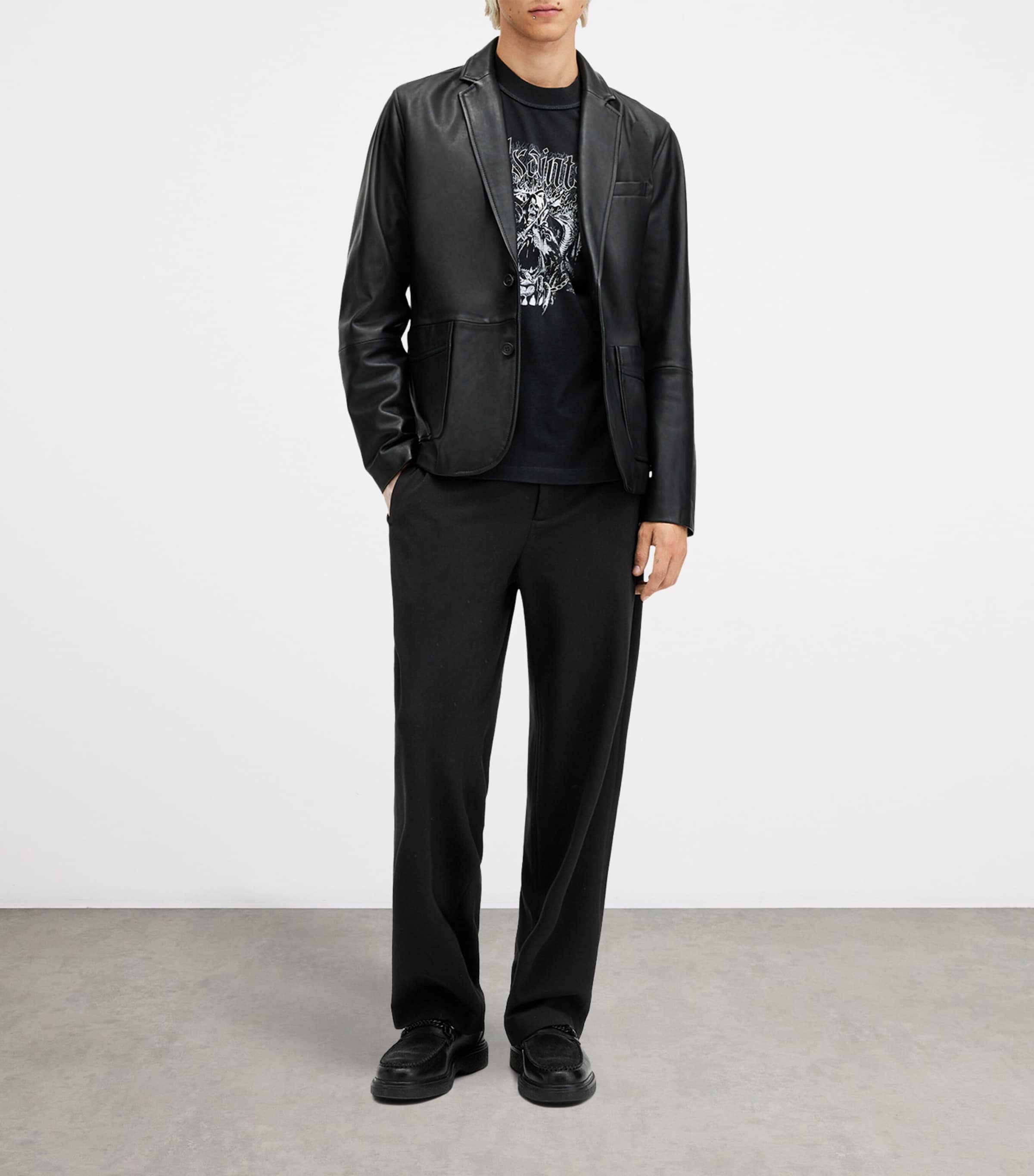 Wide Halla Trousers BLACK Image 2