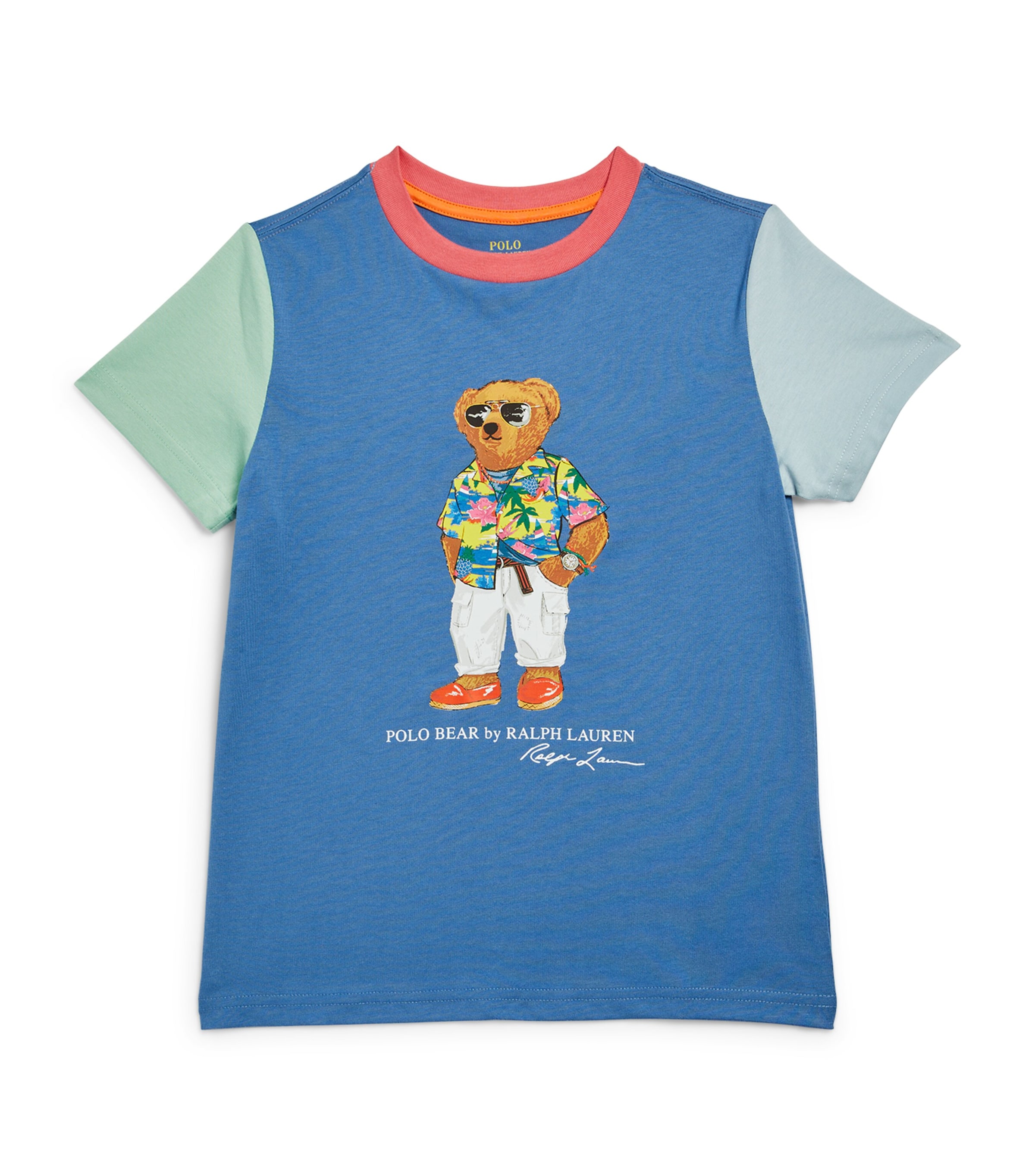 Shop Ralph Lauren Cotton Polo Bear T-shirt