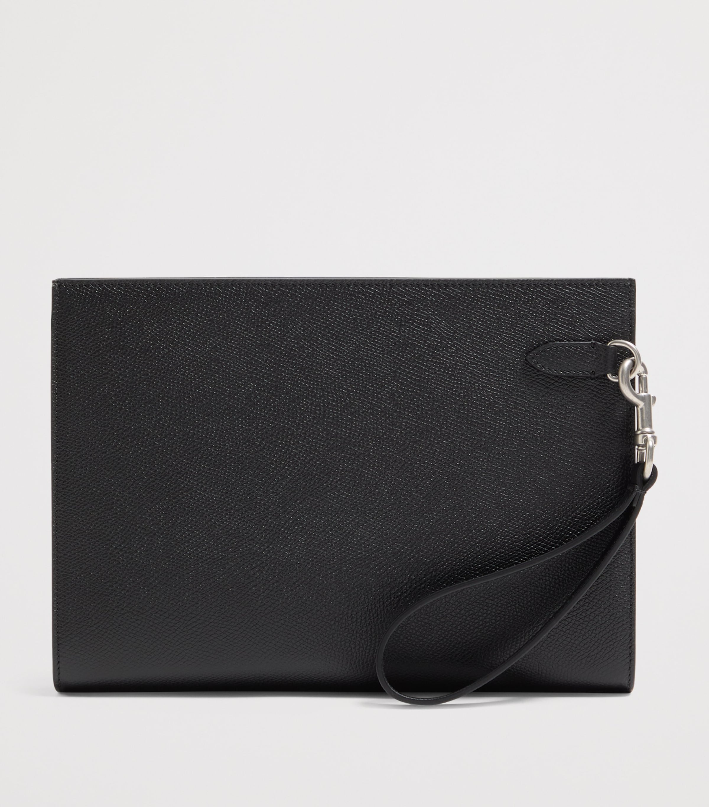 Valentino Garavani Black Medium Leather VLogo Signature
