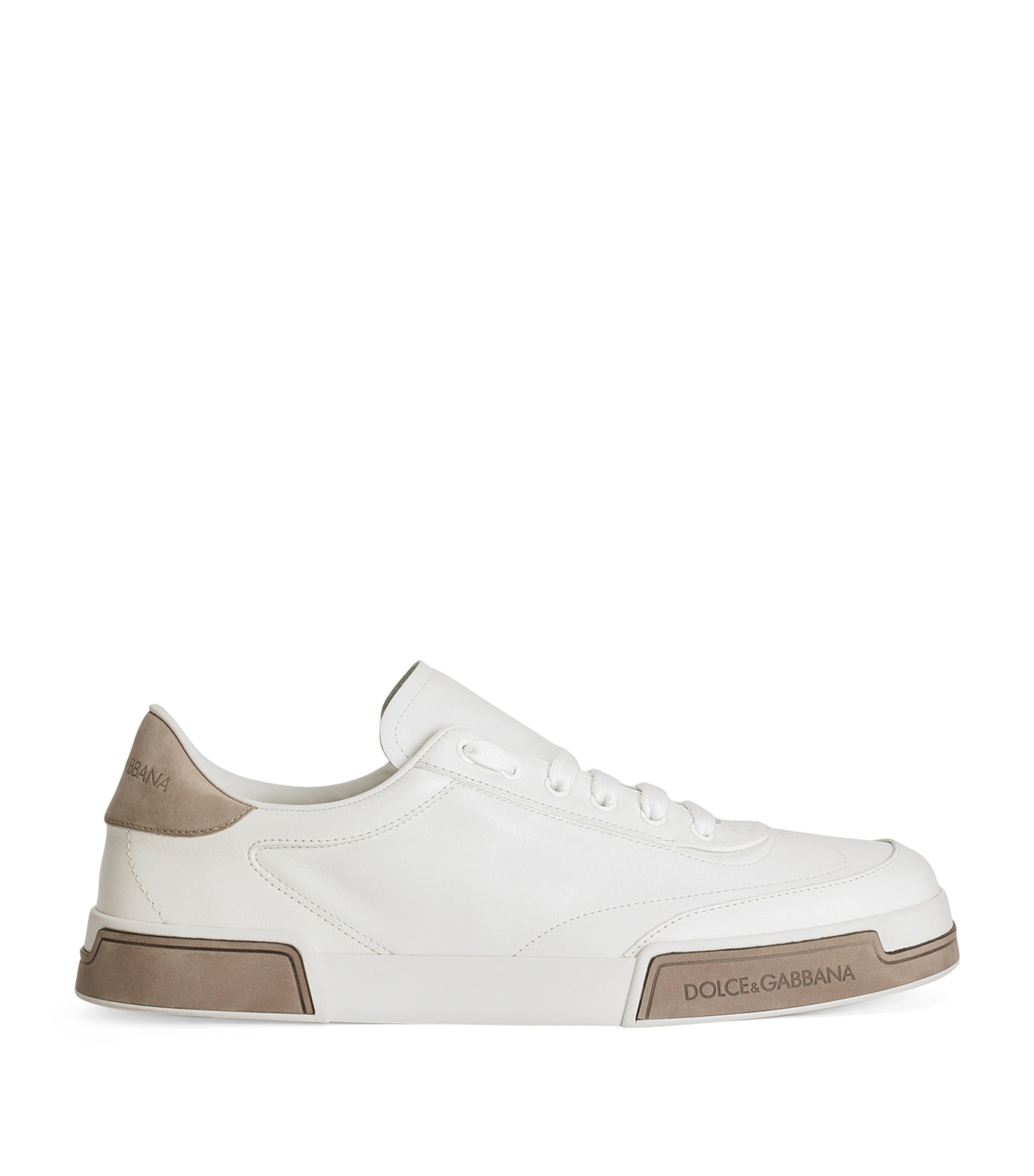 Dolce & Gabbana Leather Portofino Sneakers | Men Shoes | Trainers | Low-Top Trainers | Designers | Dolce & Gabbana