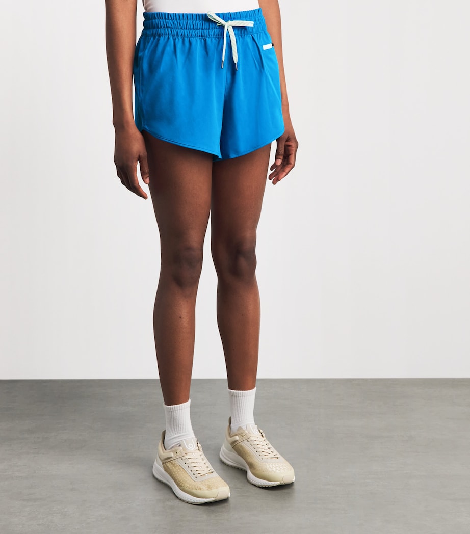 VUORI Womens Clementine Drawstring Shorts Reb Regatta Blue Image 4