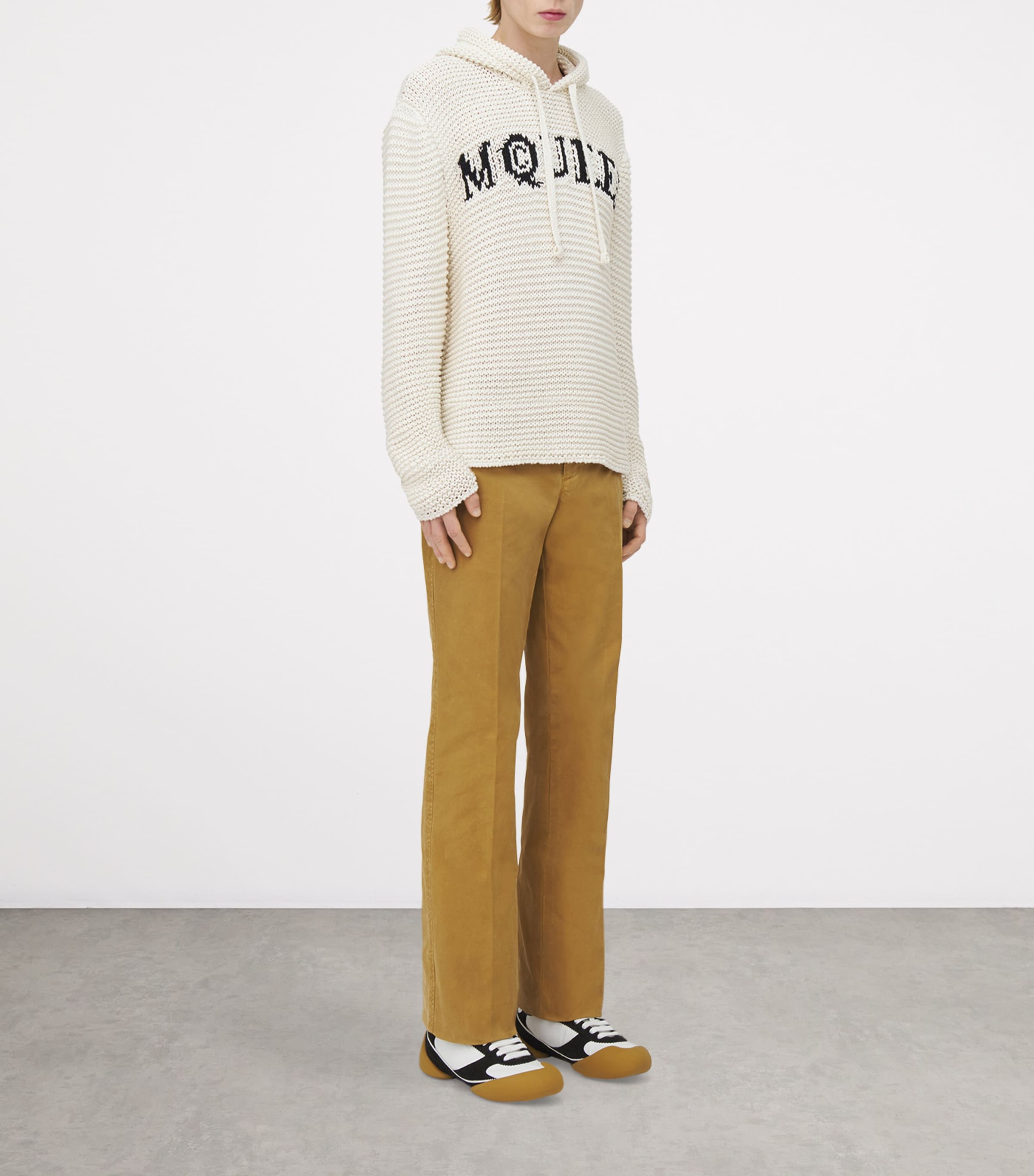 Knitted Logo Hoodie 9009 Image 3