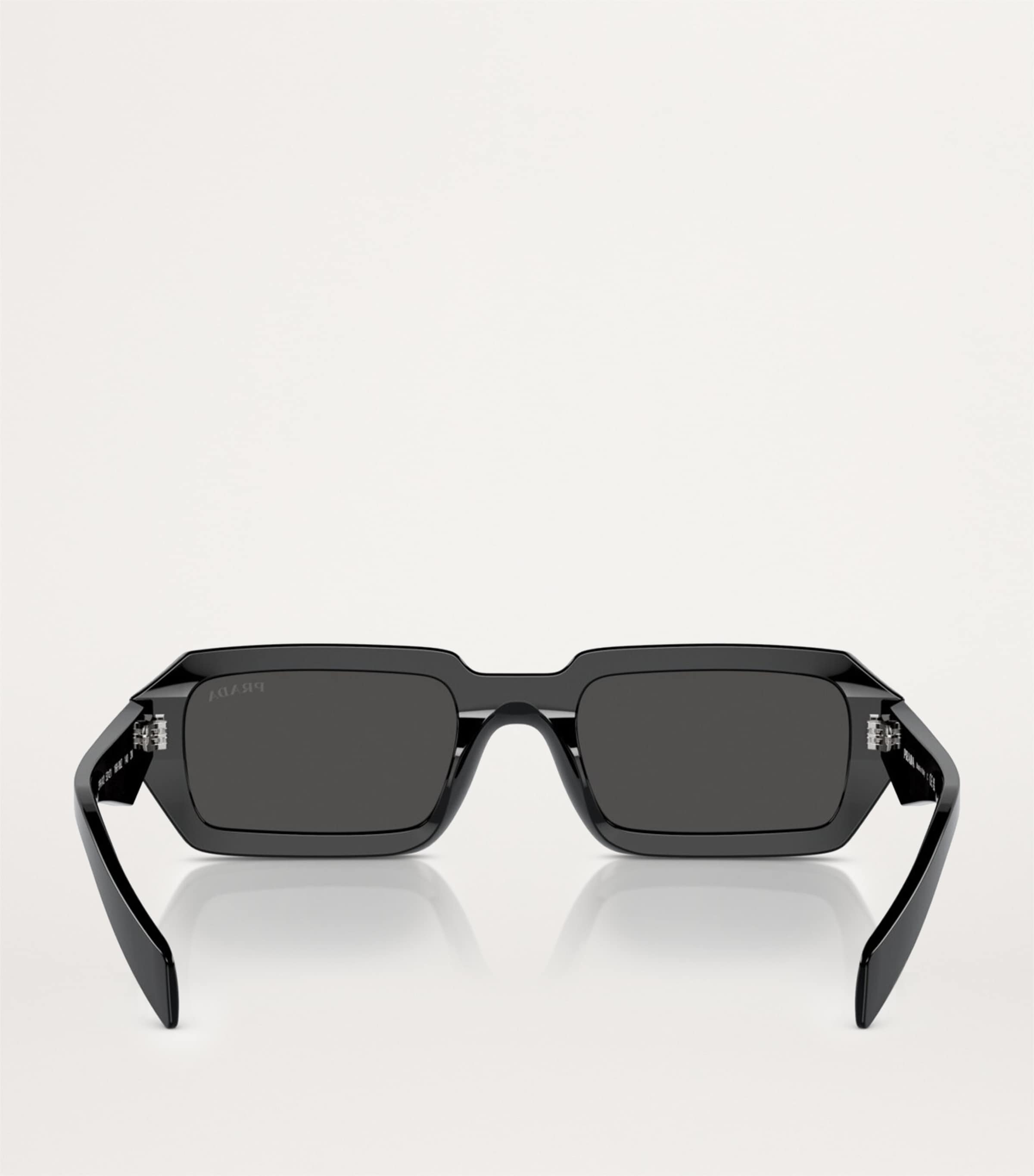 Acetate Rectangular Sunglasses 16K08Z Image 4
